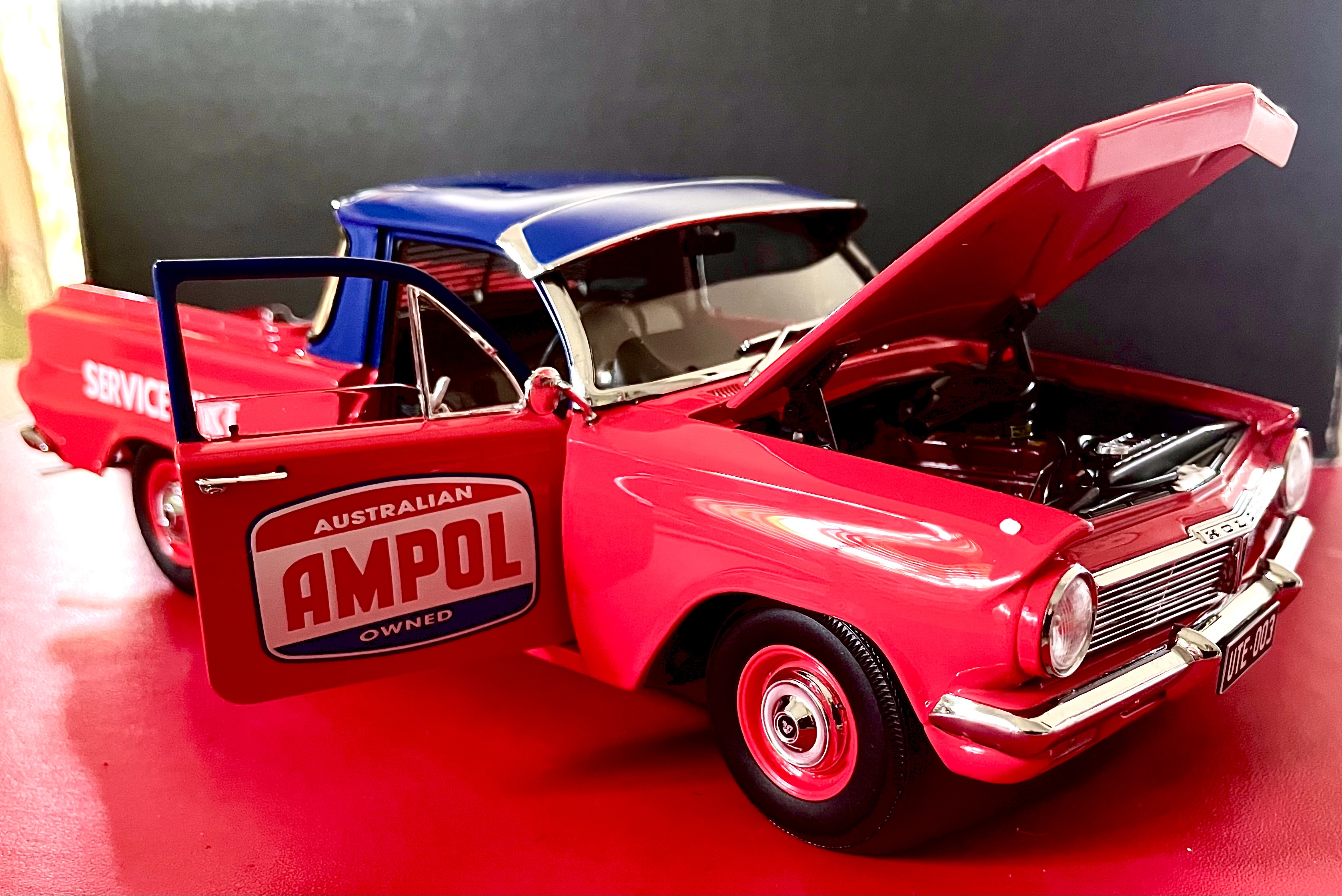 Vintage AMPOL Service Unit Toy Truck