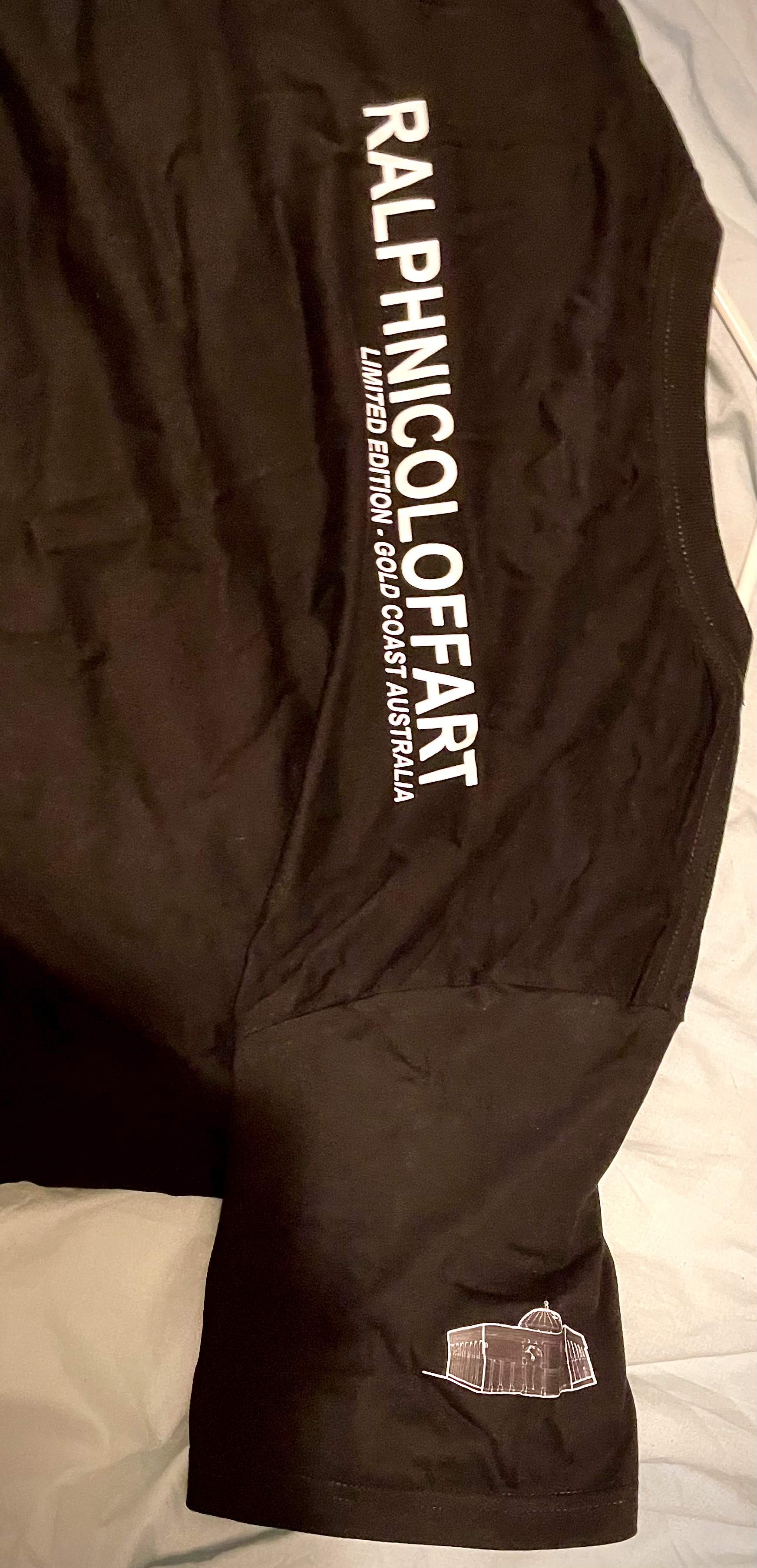 Black Graphic T-Shirt “EVERGREEN”