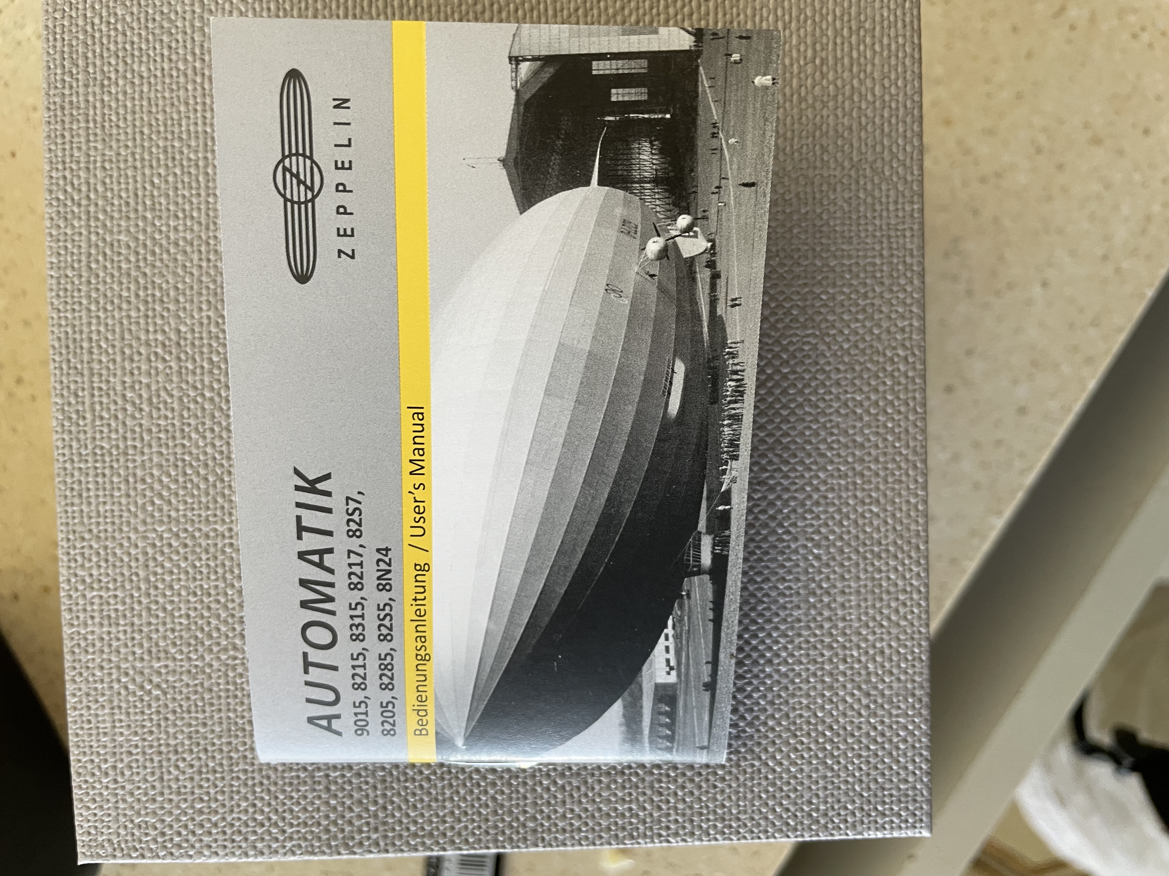 Zeppelin LZ 129 Hindenburg Green And Black Eco Ceramic Dial 50M Mens Watch