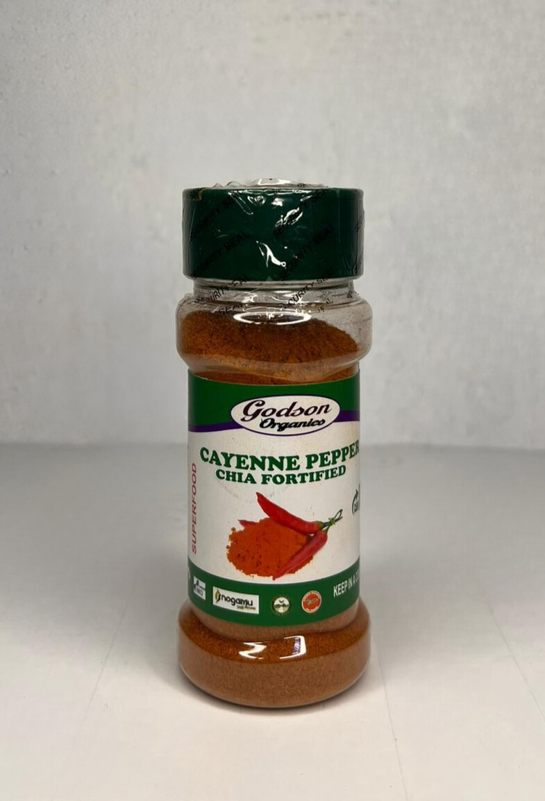 Godson Organics Cayenne Pepper Chia Fortified