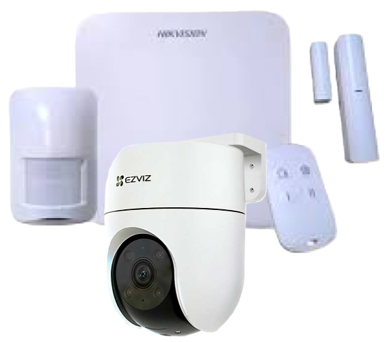 Kit Inalambrico Serie Ax Home + Cámara wifi - INSTALADO