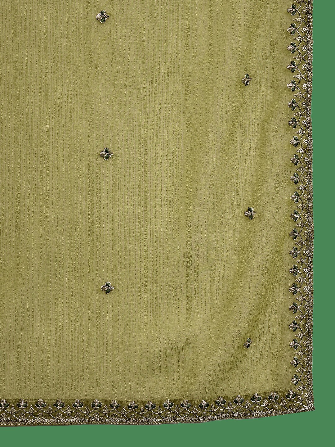 Embroidered V-Neck Kurta 