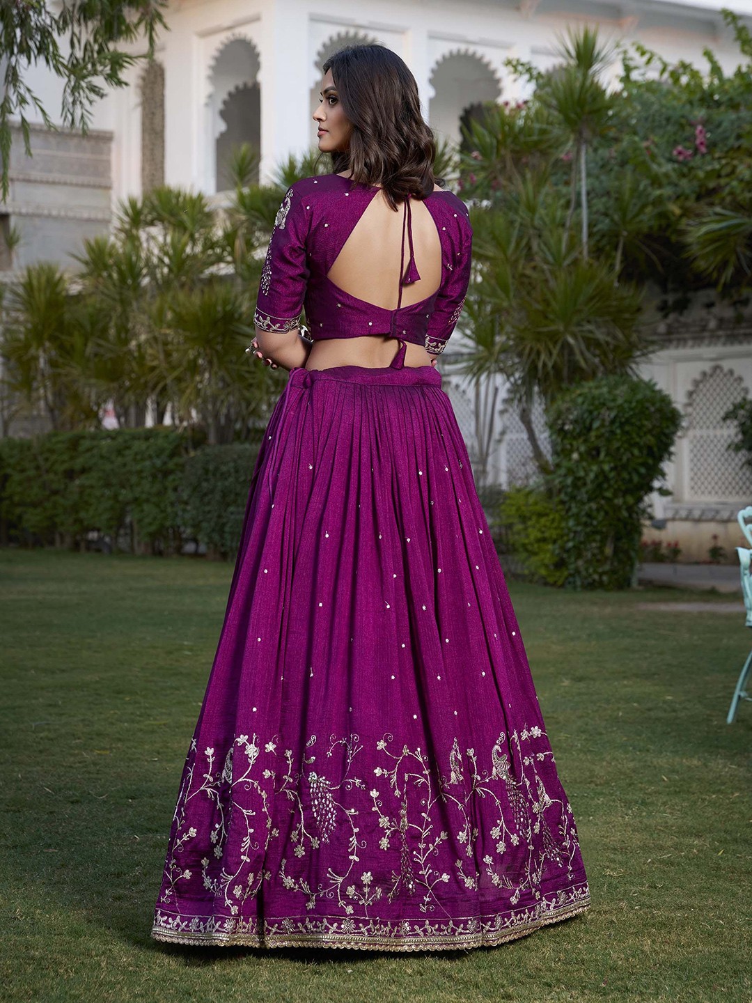 Embroidered Ready to Wear Lehenga With Dupatta
