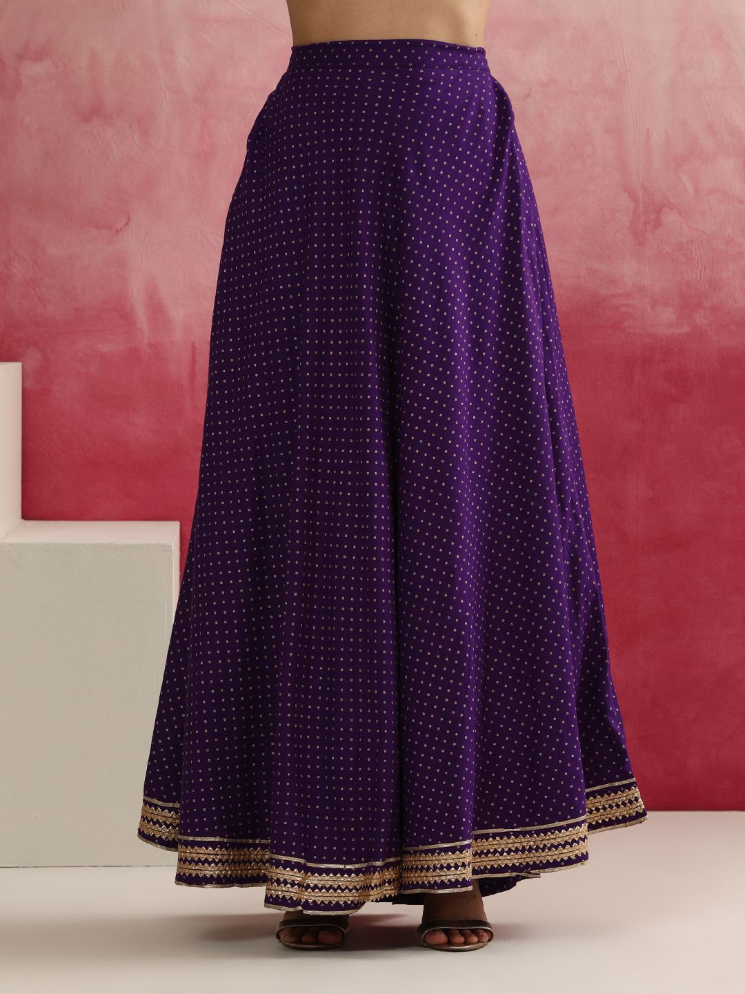 Printed Ready To Wear Lehenga & Blouse With Dupatta