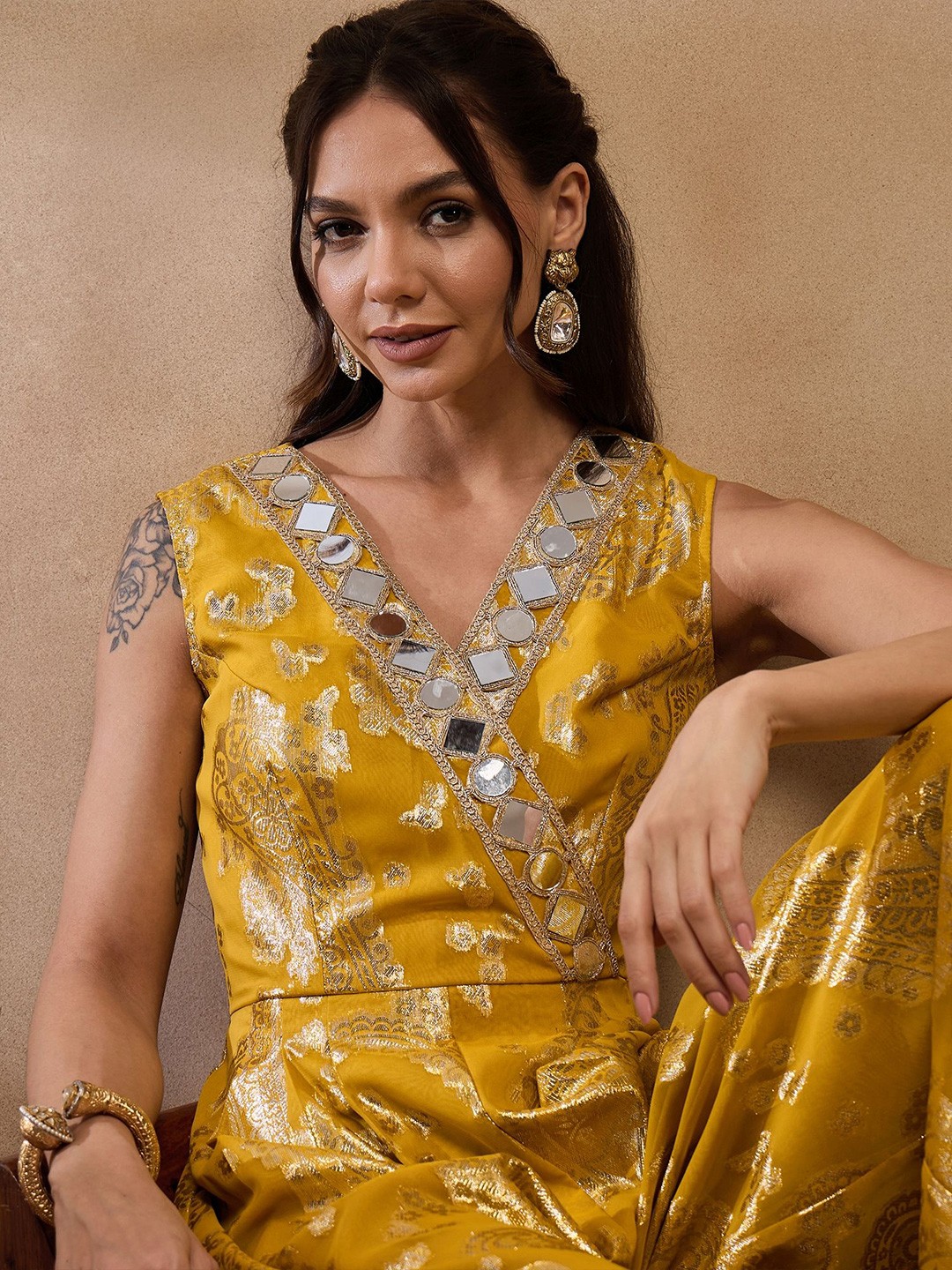 Jumpsuit with Embellishments