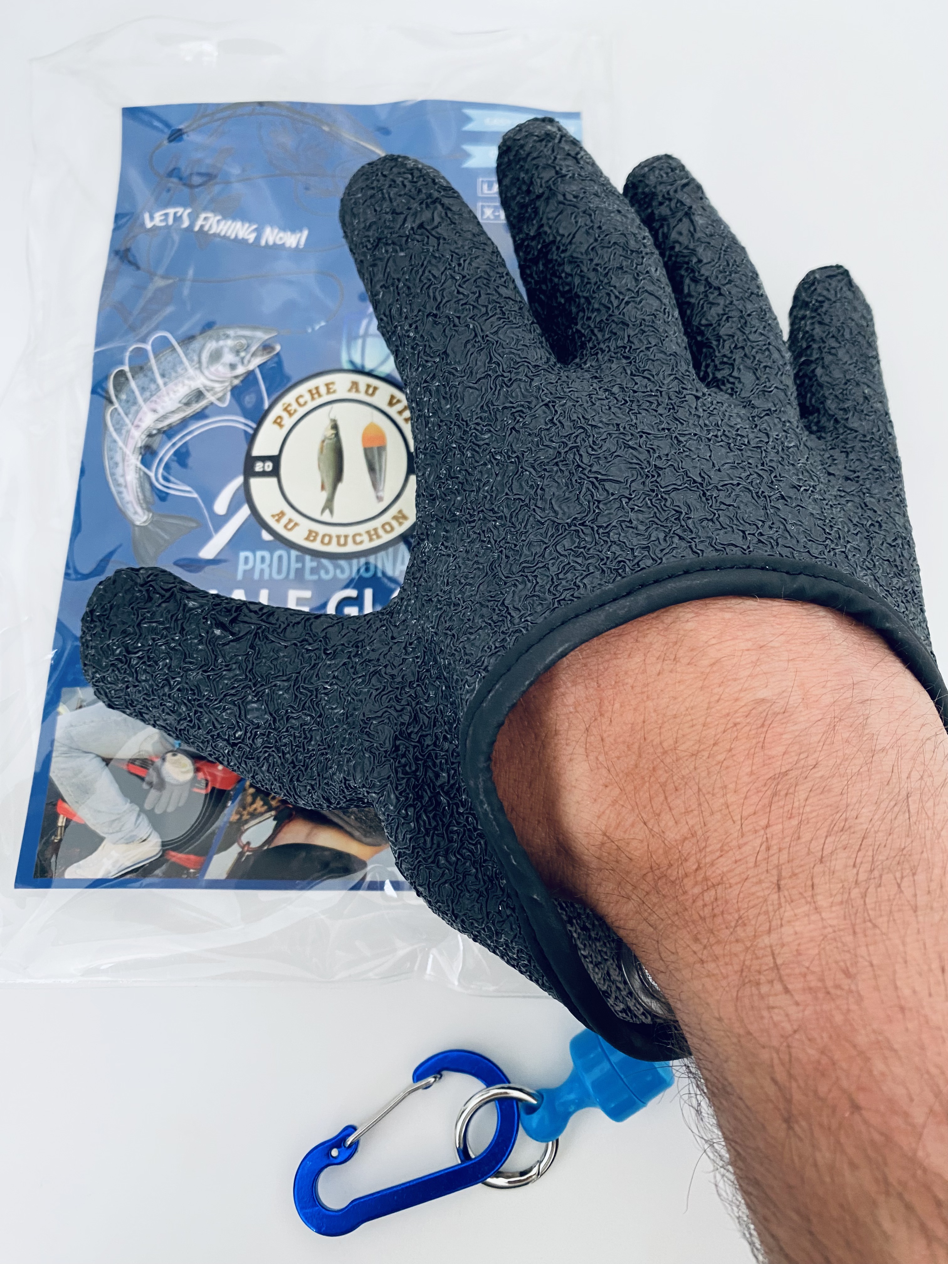 Gant de Pêche Grip Anti-Coupure 