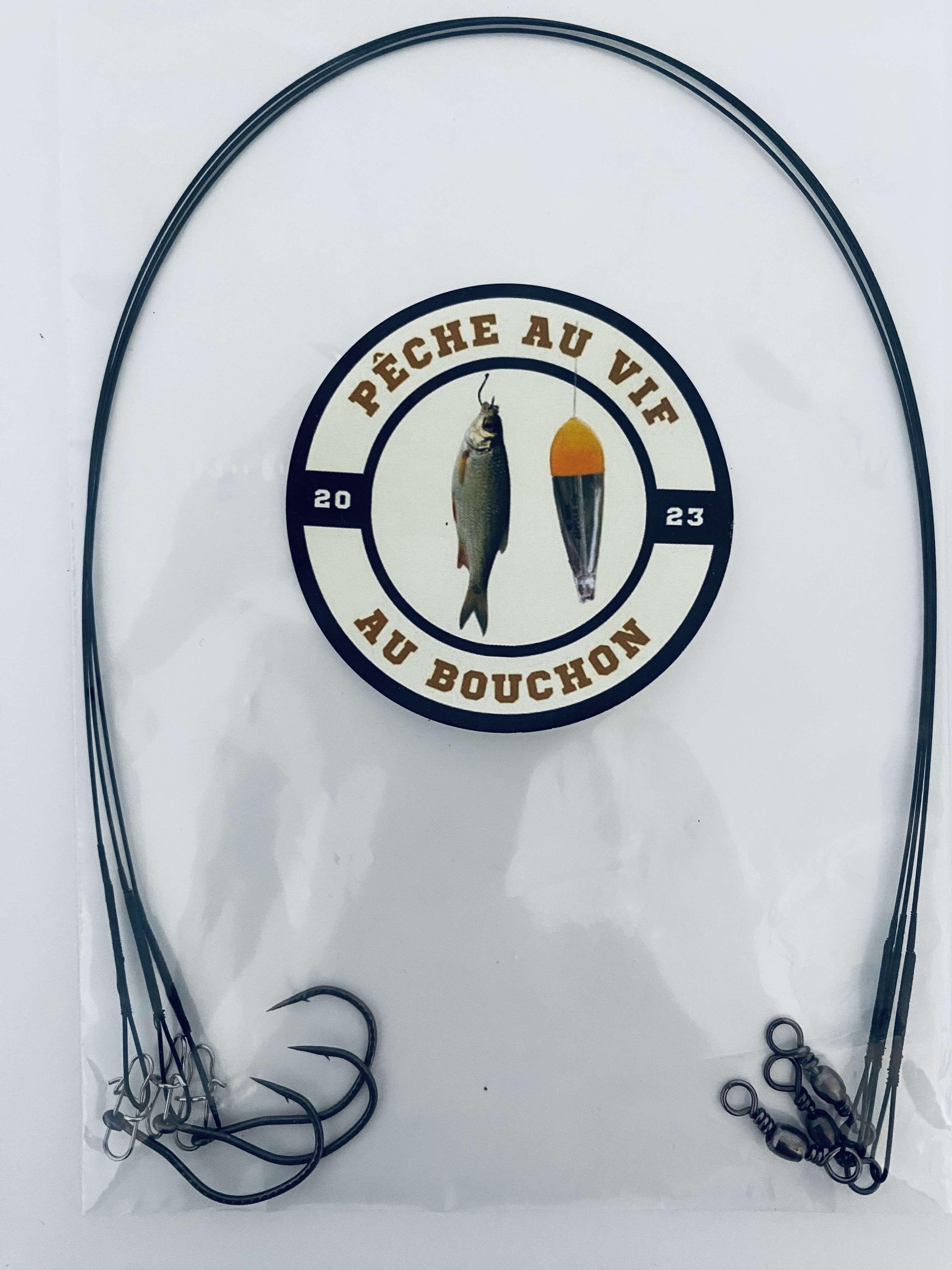 Bas de Ligne Acier Prêt à Pêcher 