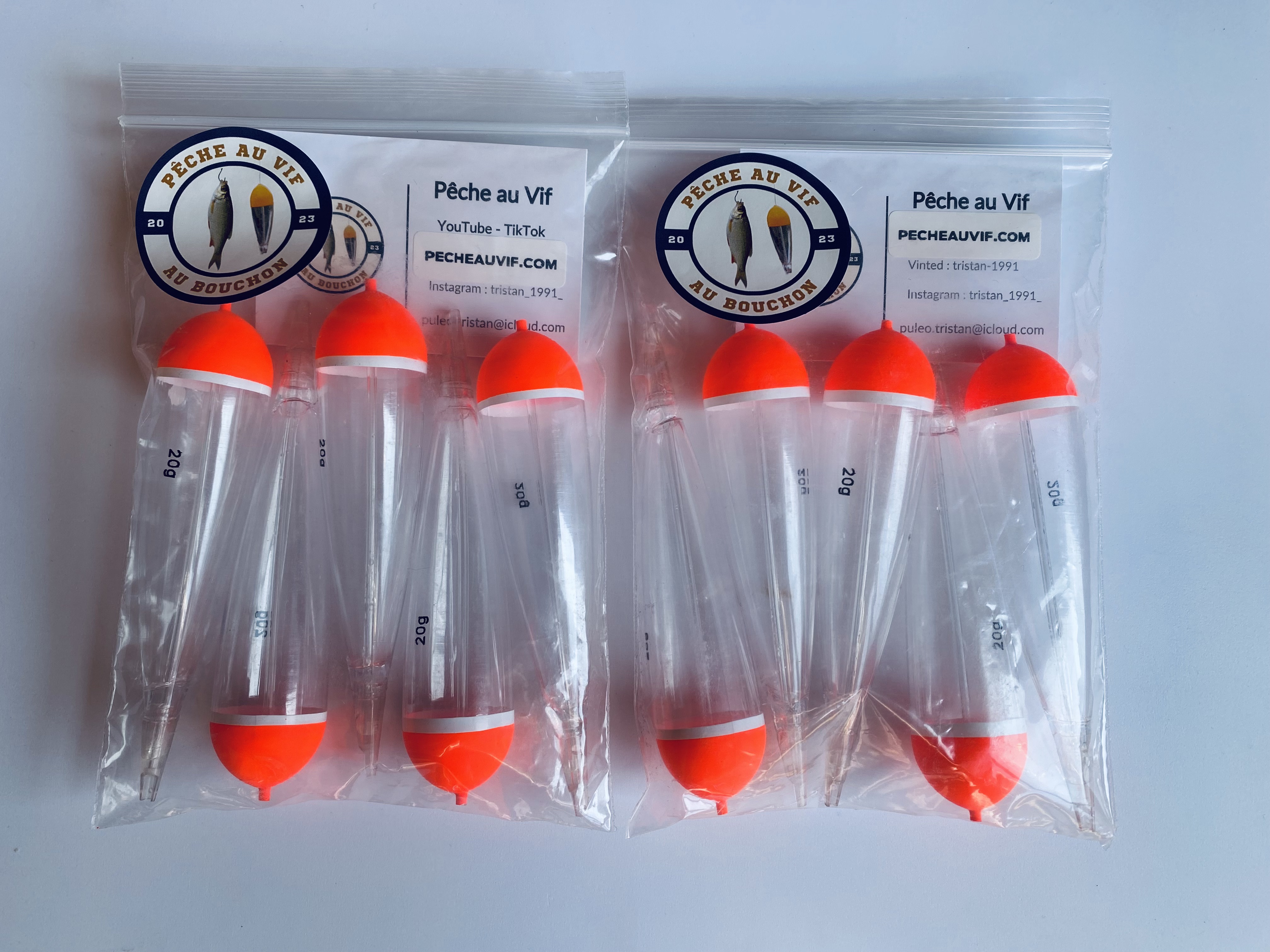 Bouchon Coulissant Pêche au Vif 20 g