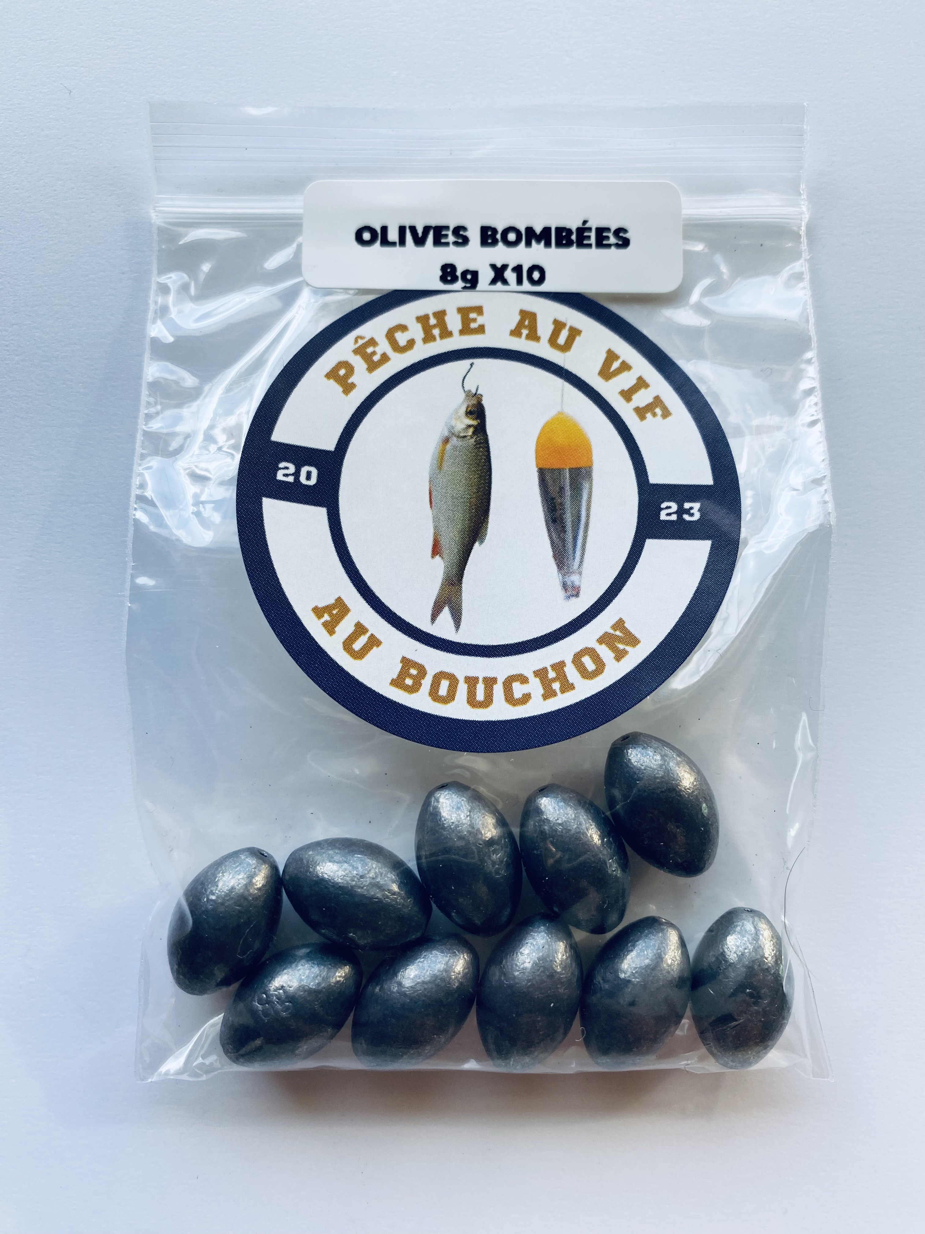  Olives Bombées Percées 8 g