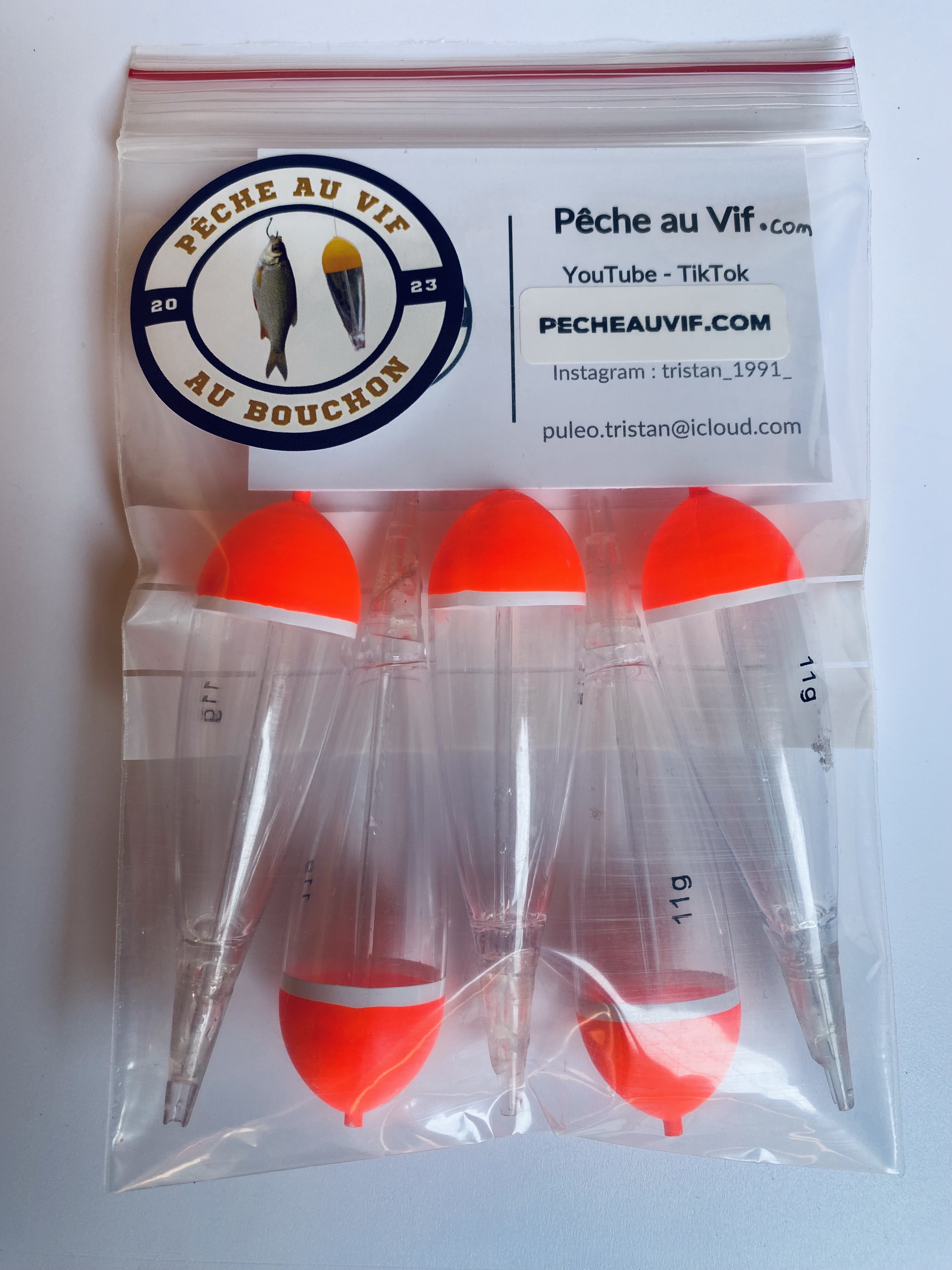 Bouchon Coulissant Pêche au Vif 11gr