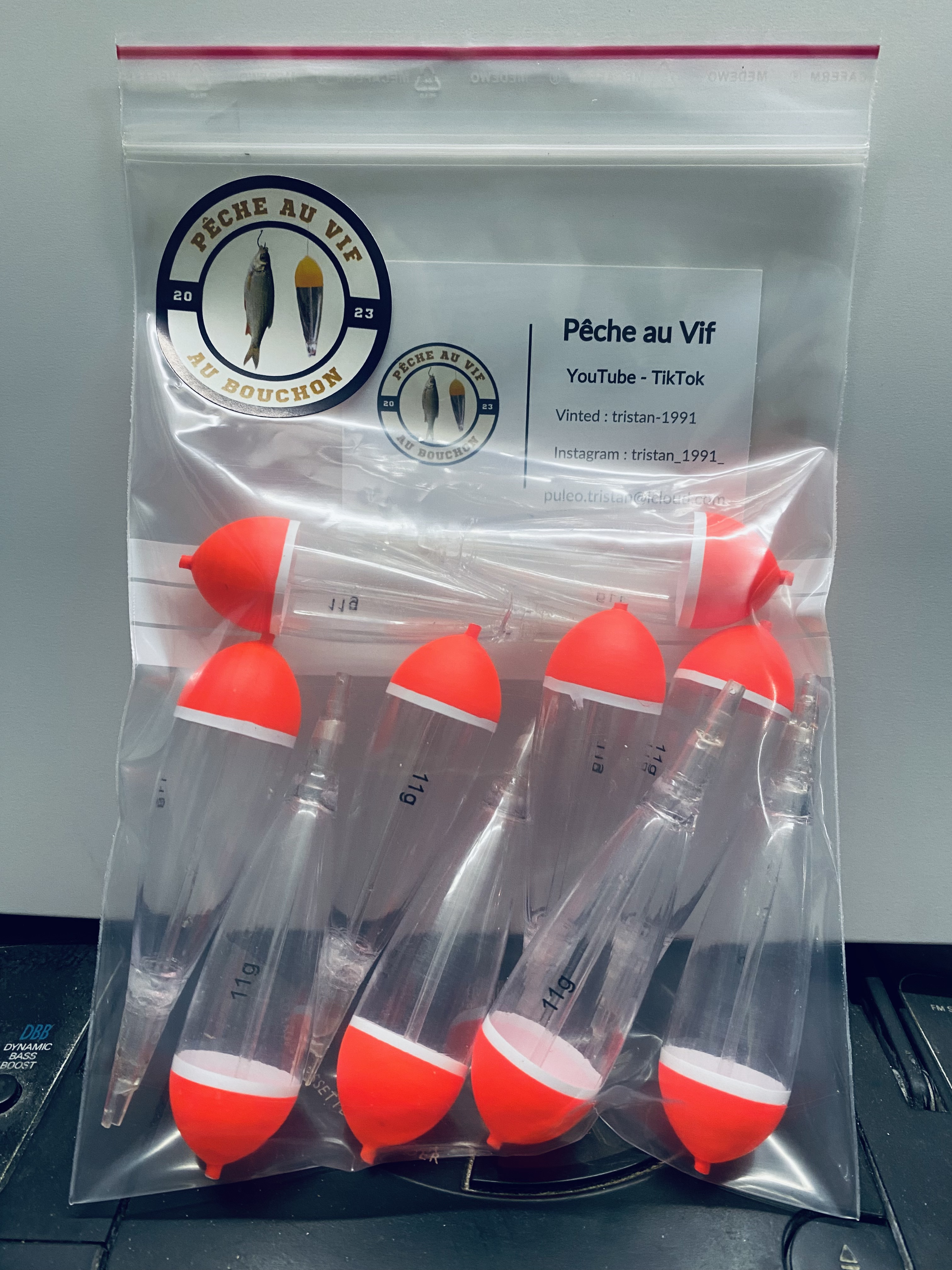 Bouchon Coulissant Pêche au Vif 11gr