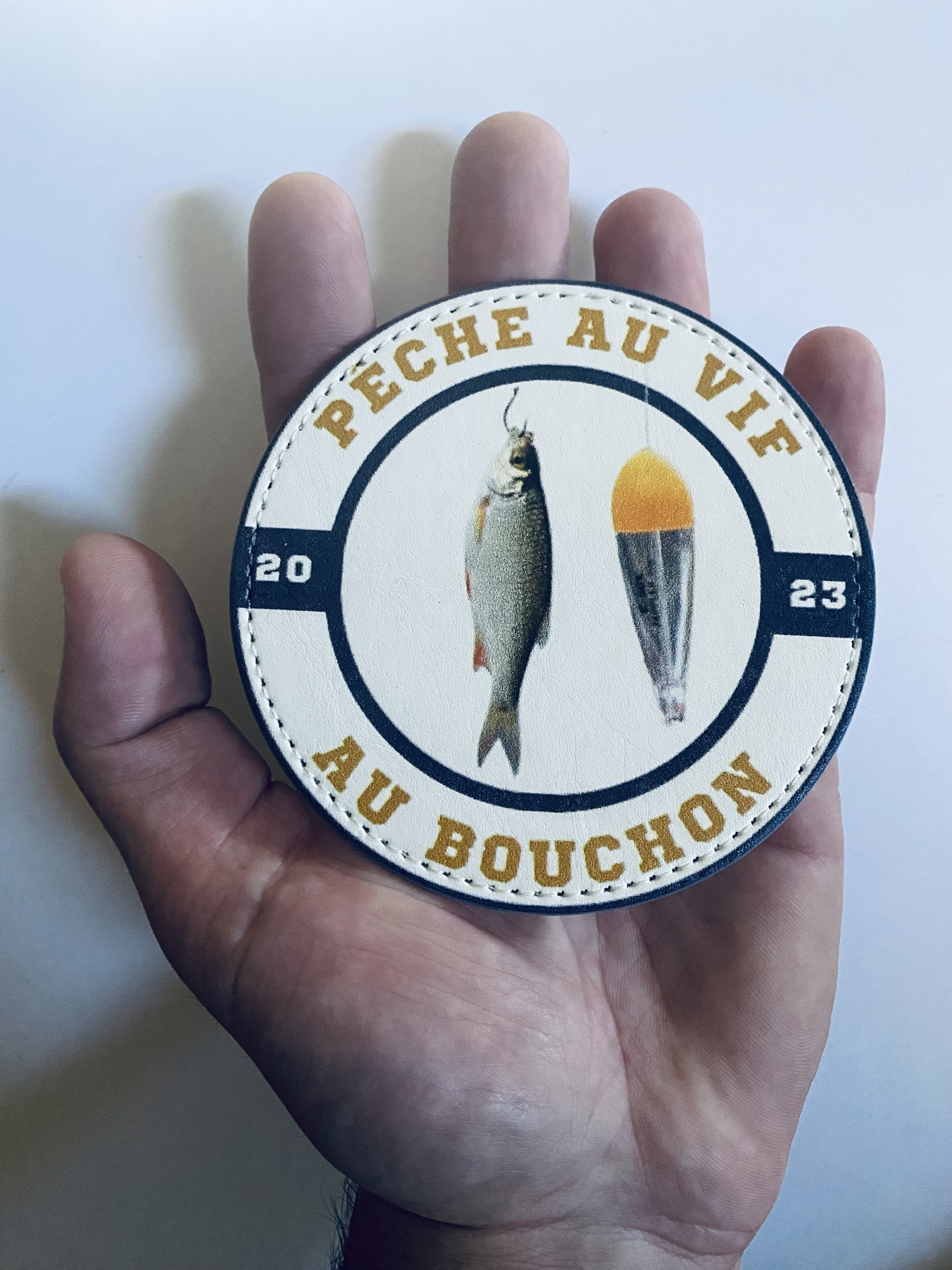 Logo PĂȘche au Vif 10x10 cm
