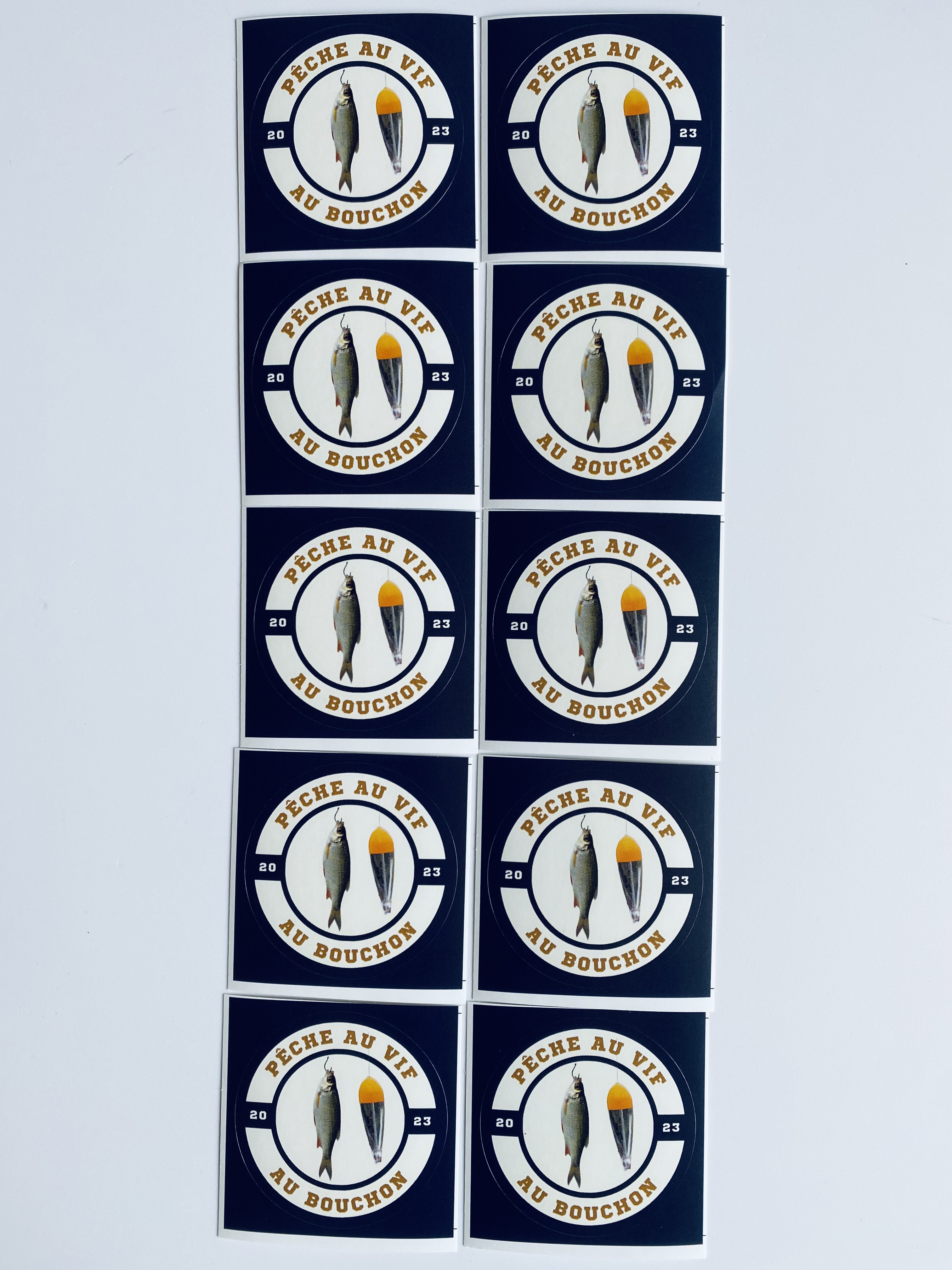 Stickers Logo PĂȘche au Vif