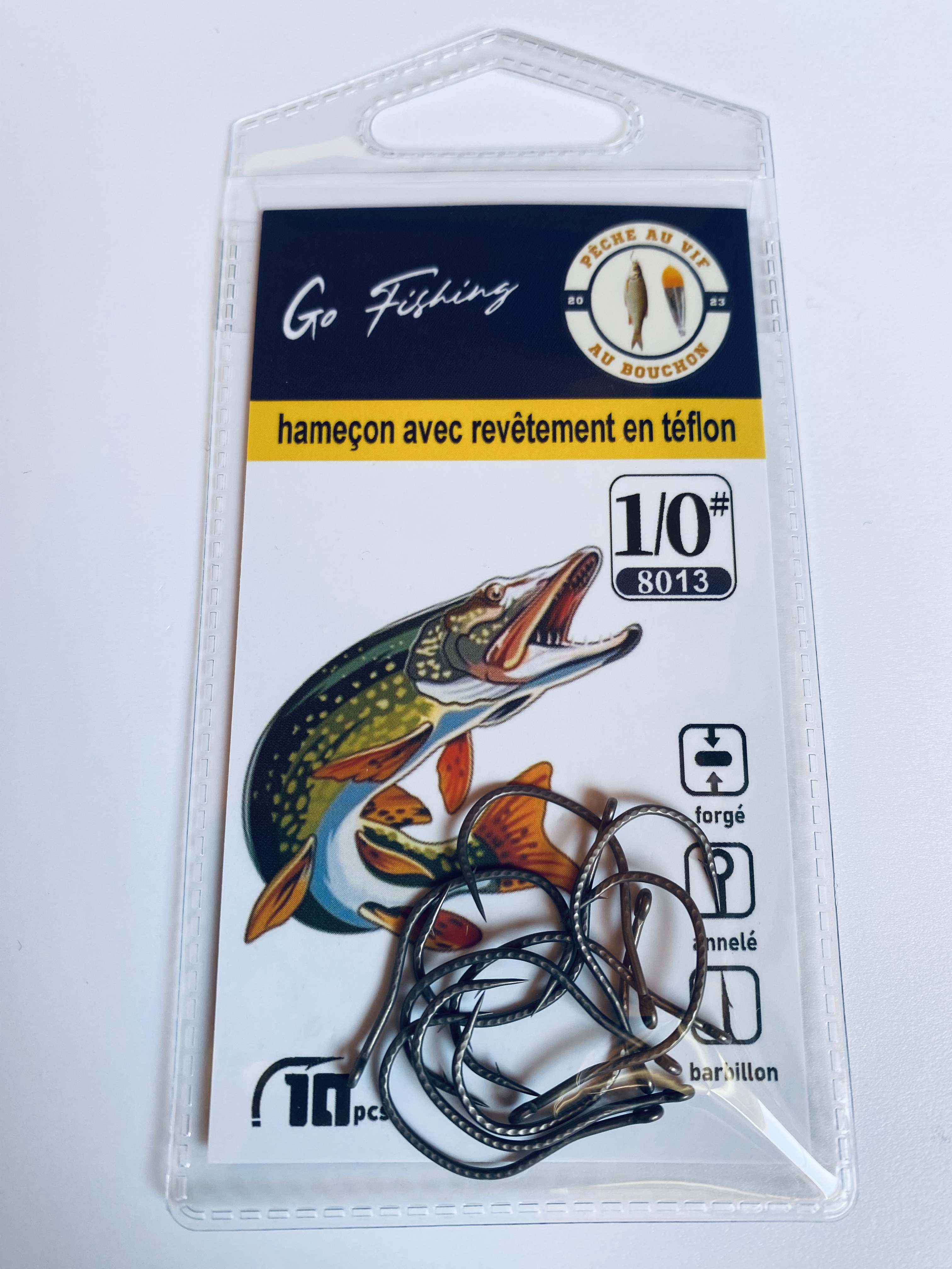 Pochette Hameçons Pêche au Vif 