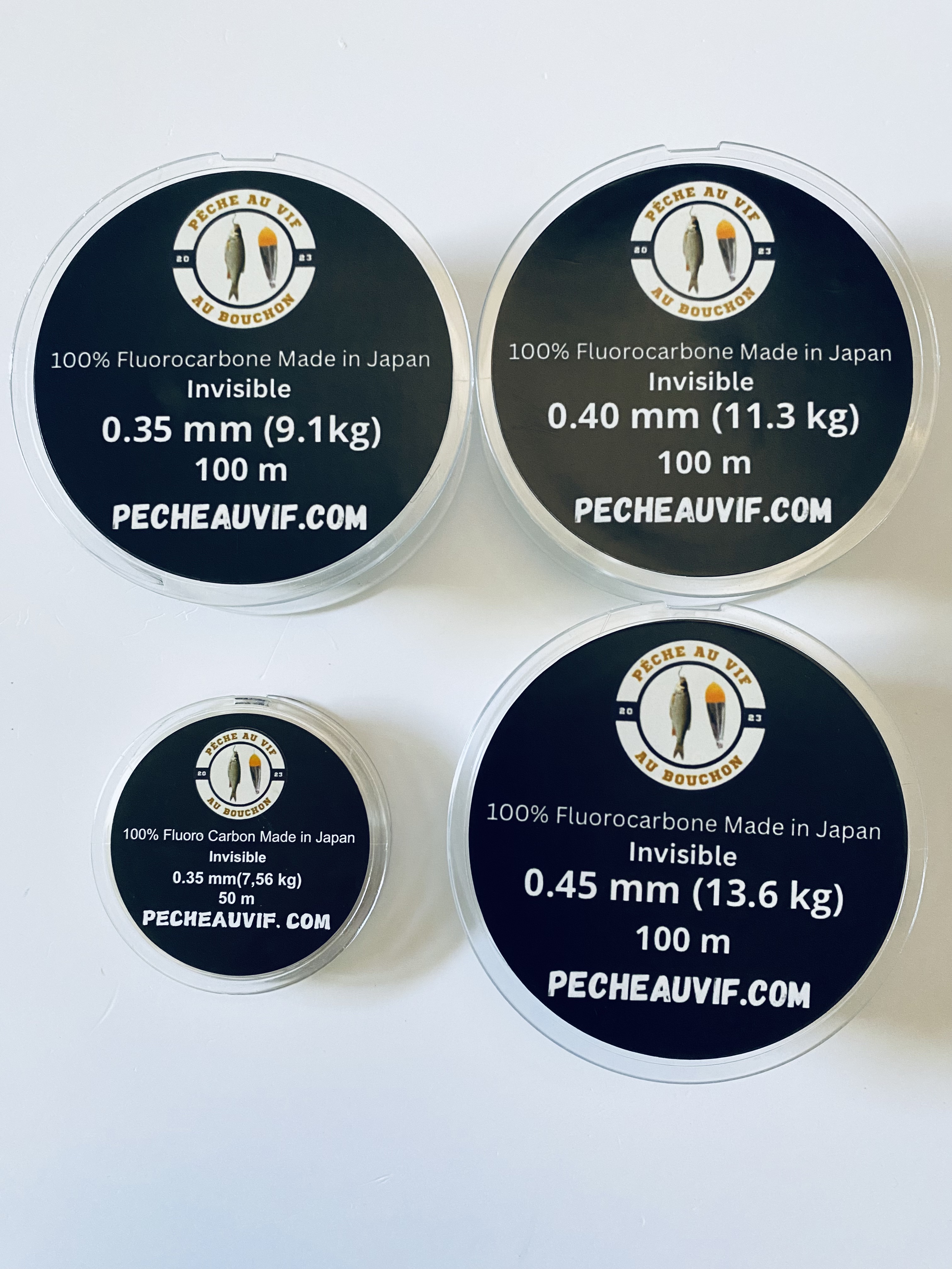 Fil de Pêche 100 % Fluorocarbone  