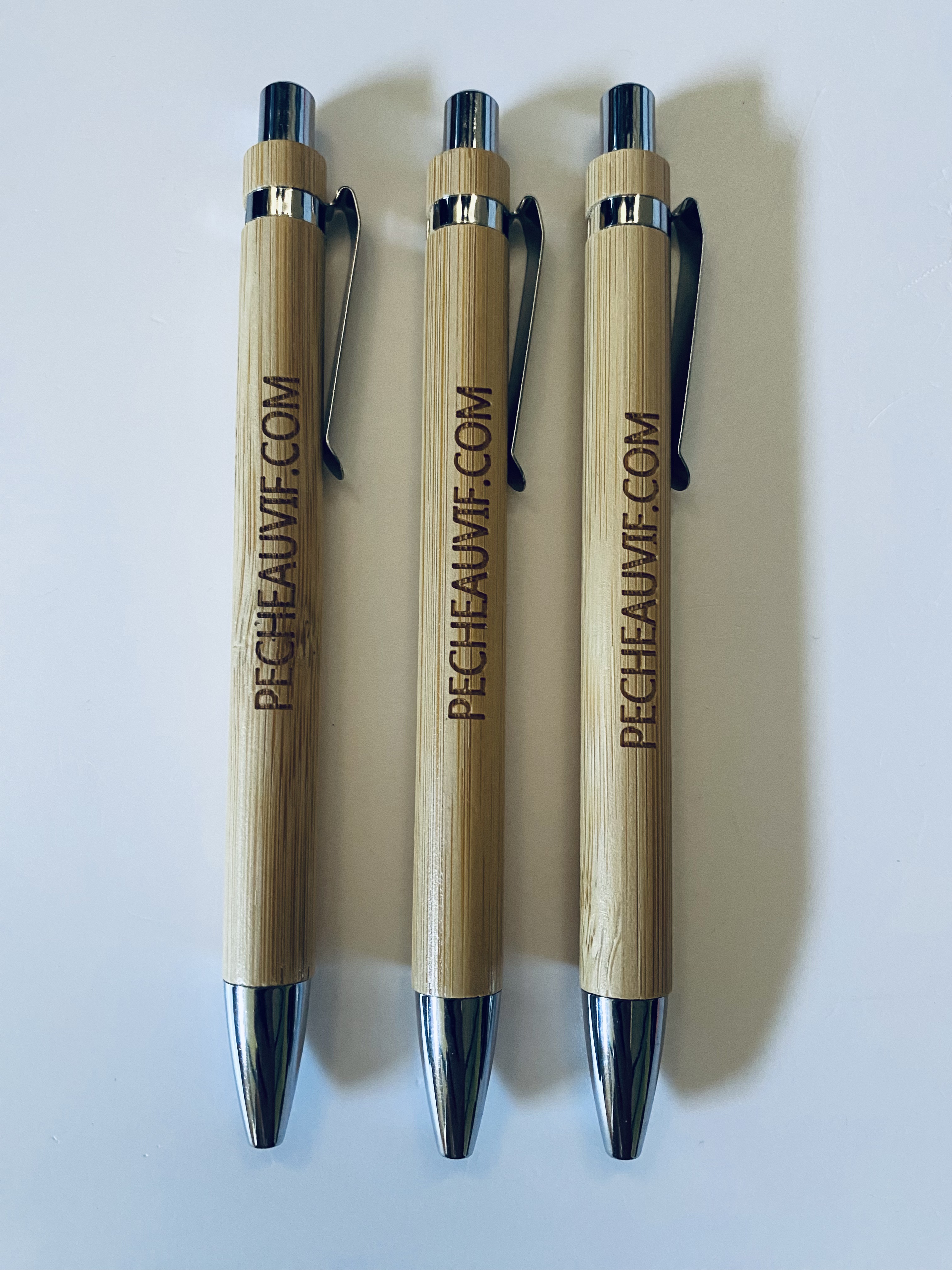 Stylo Style Bois - Noir - pecheauvif.com