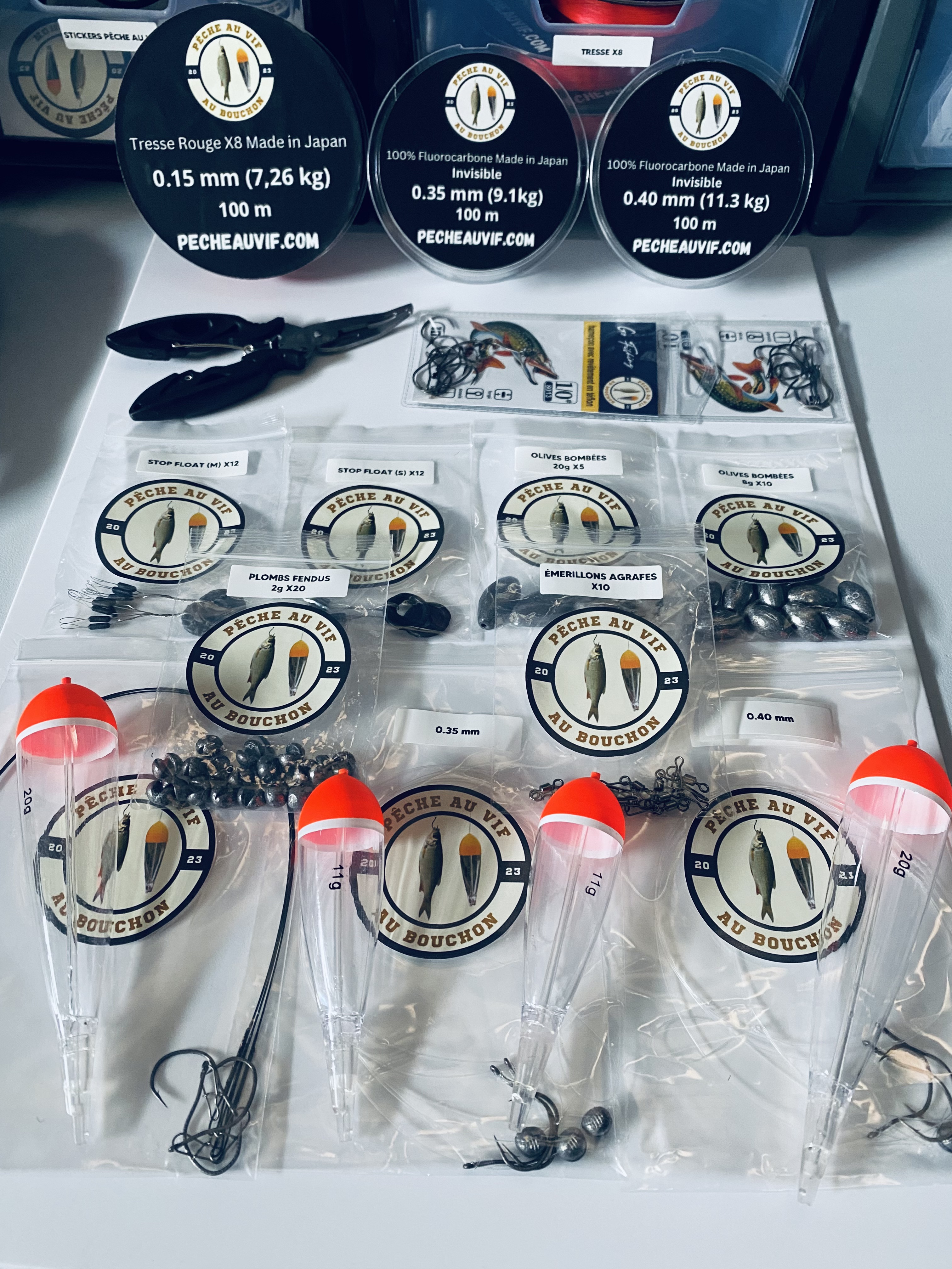 🎣 Packs Montage Pêche au Vif 