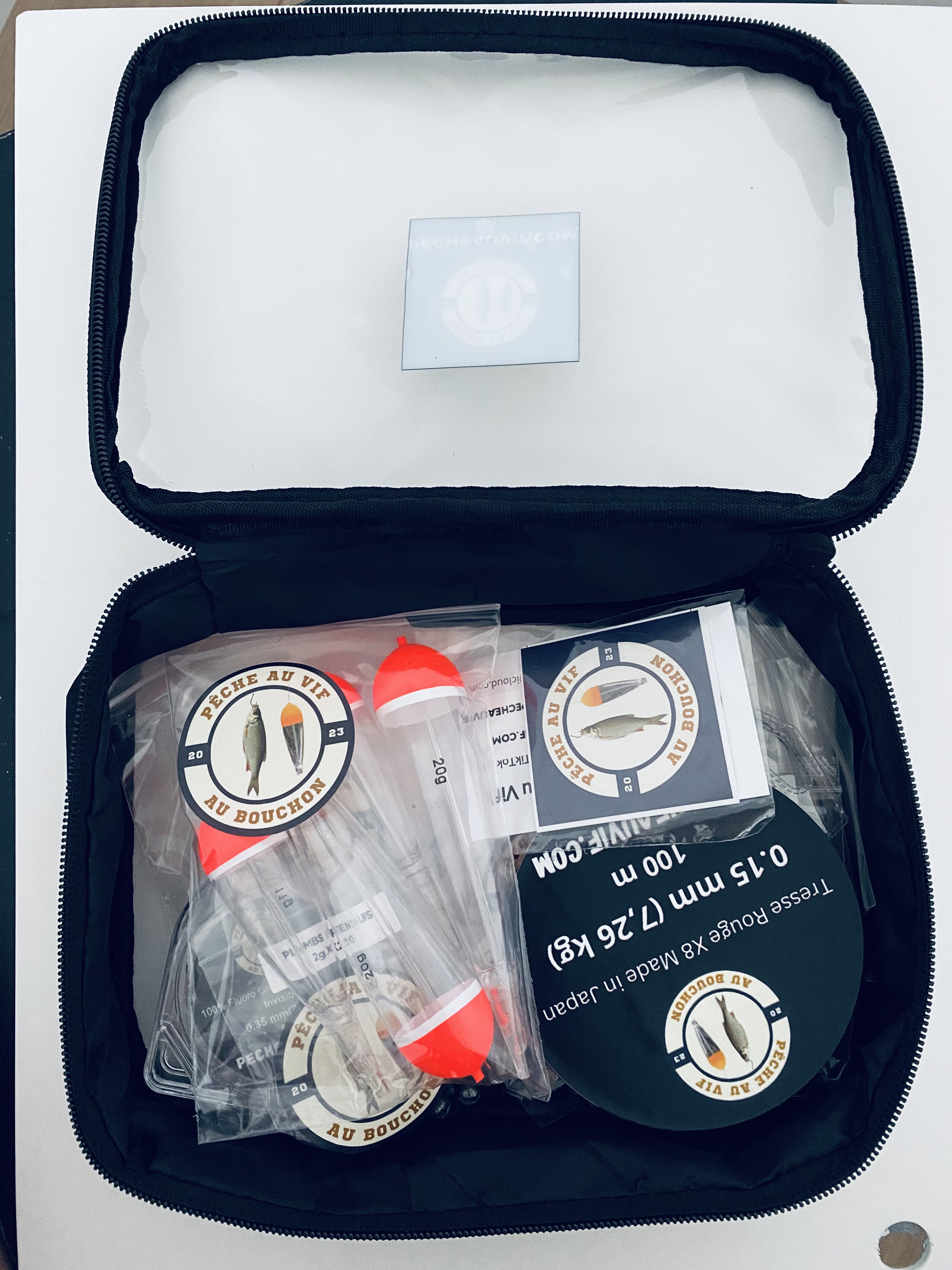 Trousse / Pochette Imperméable – Pêche au Vif