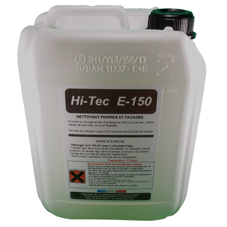 E-150 Traitement Anti-mousse - 5 Litres