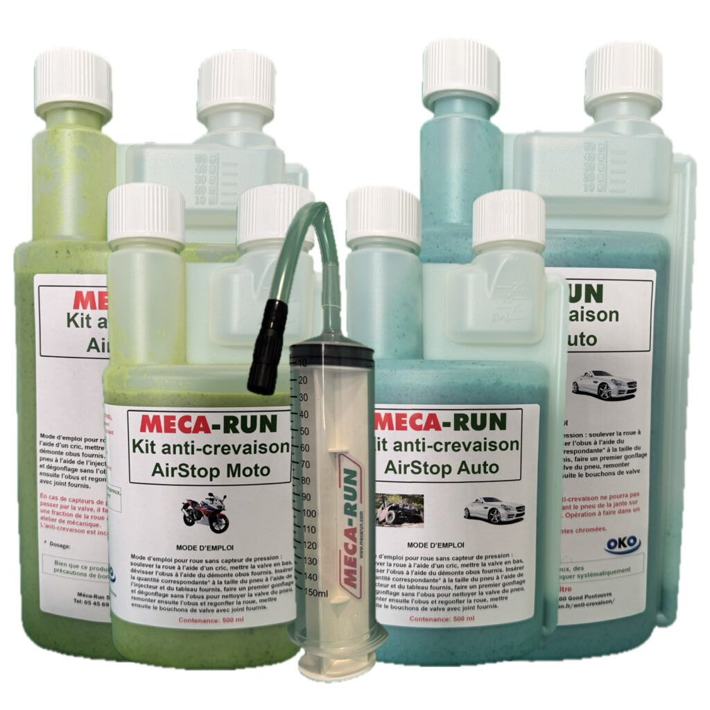 Kit anti-crevaison Air-Stop AUTO - 1.25 L