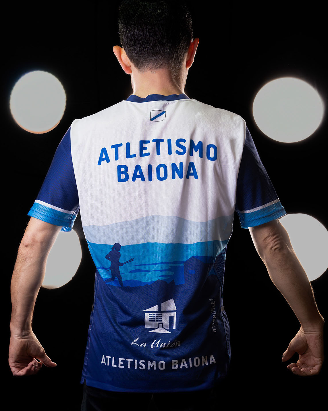 Camiseta competir Club Atletismo Baiona