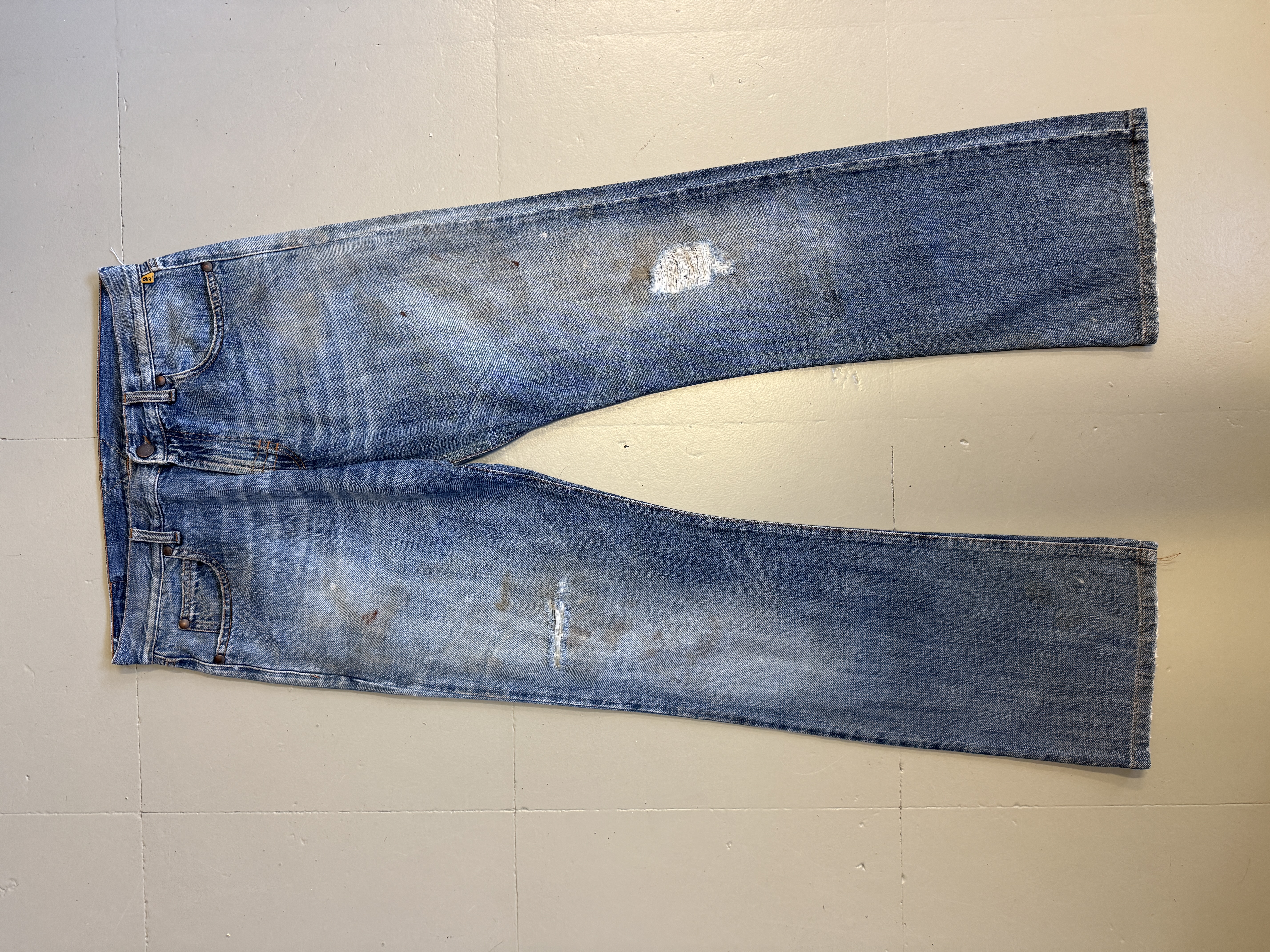 New Obler Flare Jeans Vintage Uomo taglia 33 US