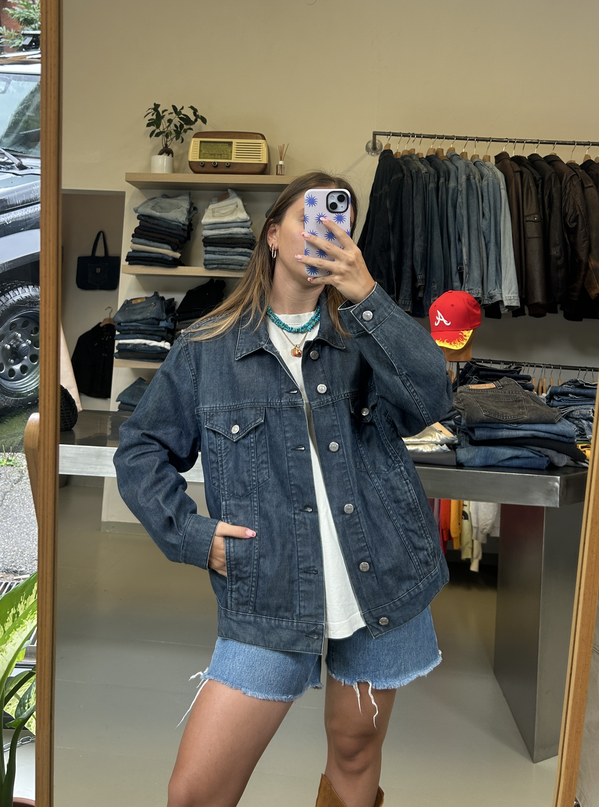 Giacca di jeans Versace Classic taglia L