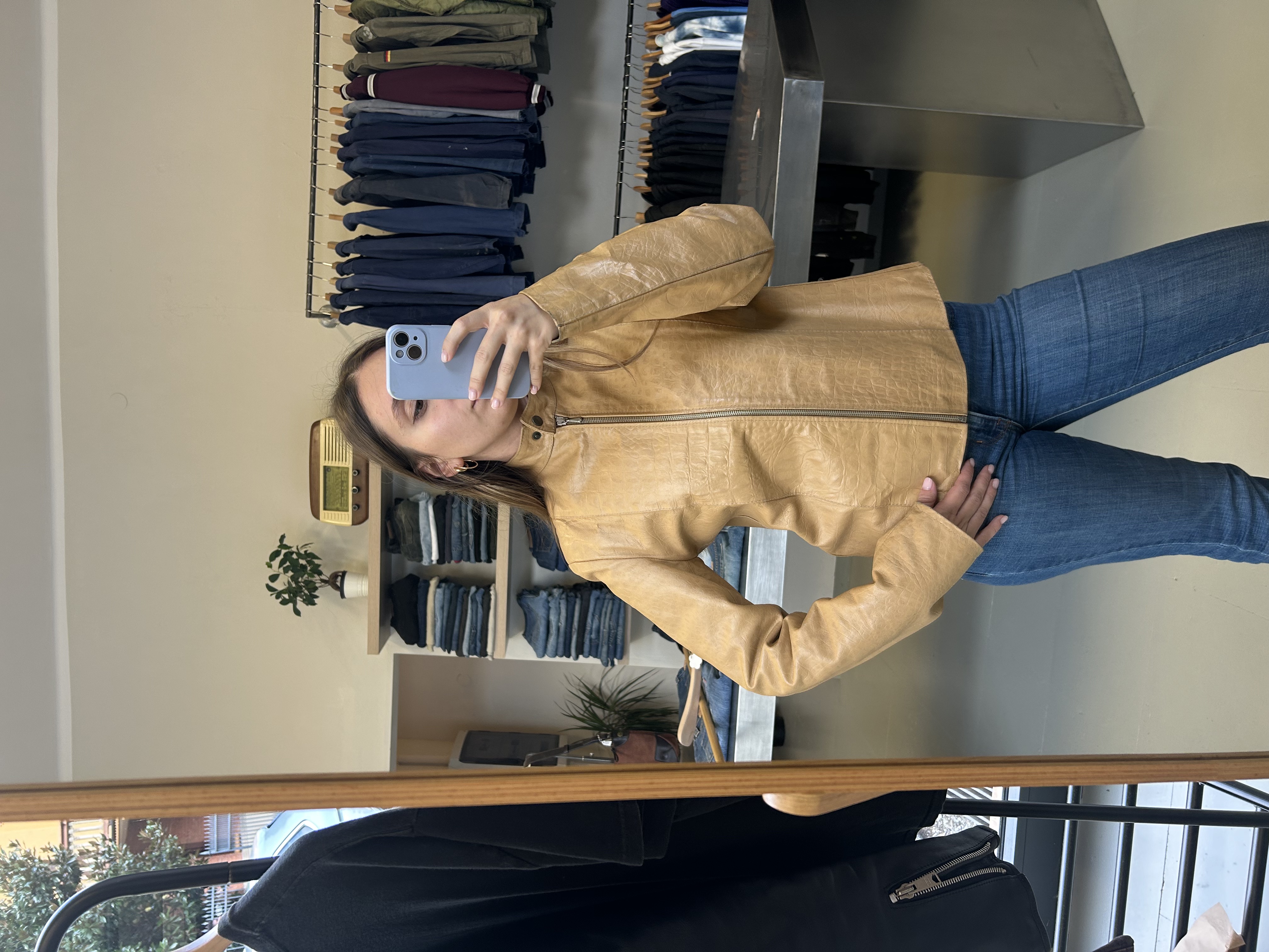 Giacca in pelle 