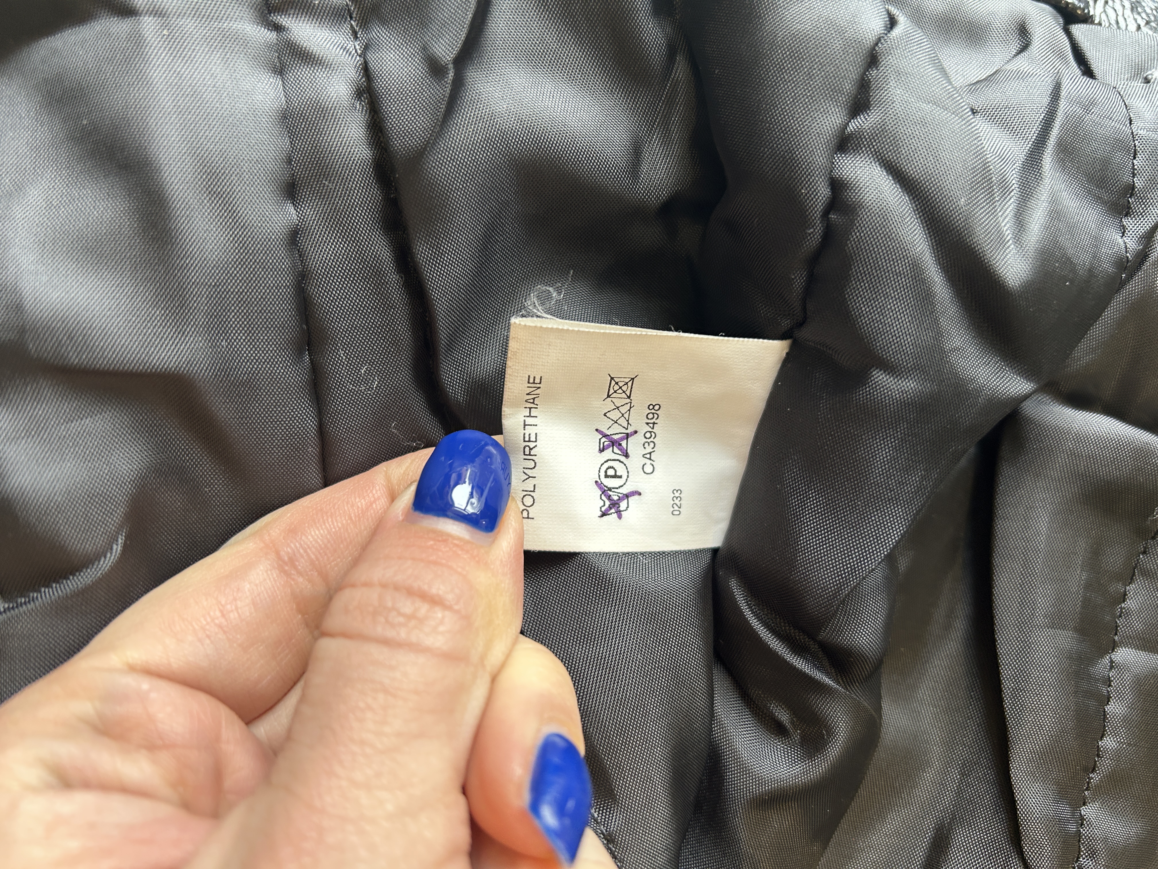 Giacca in eco-pelle y2k