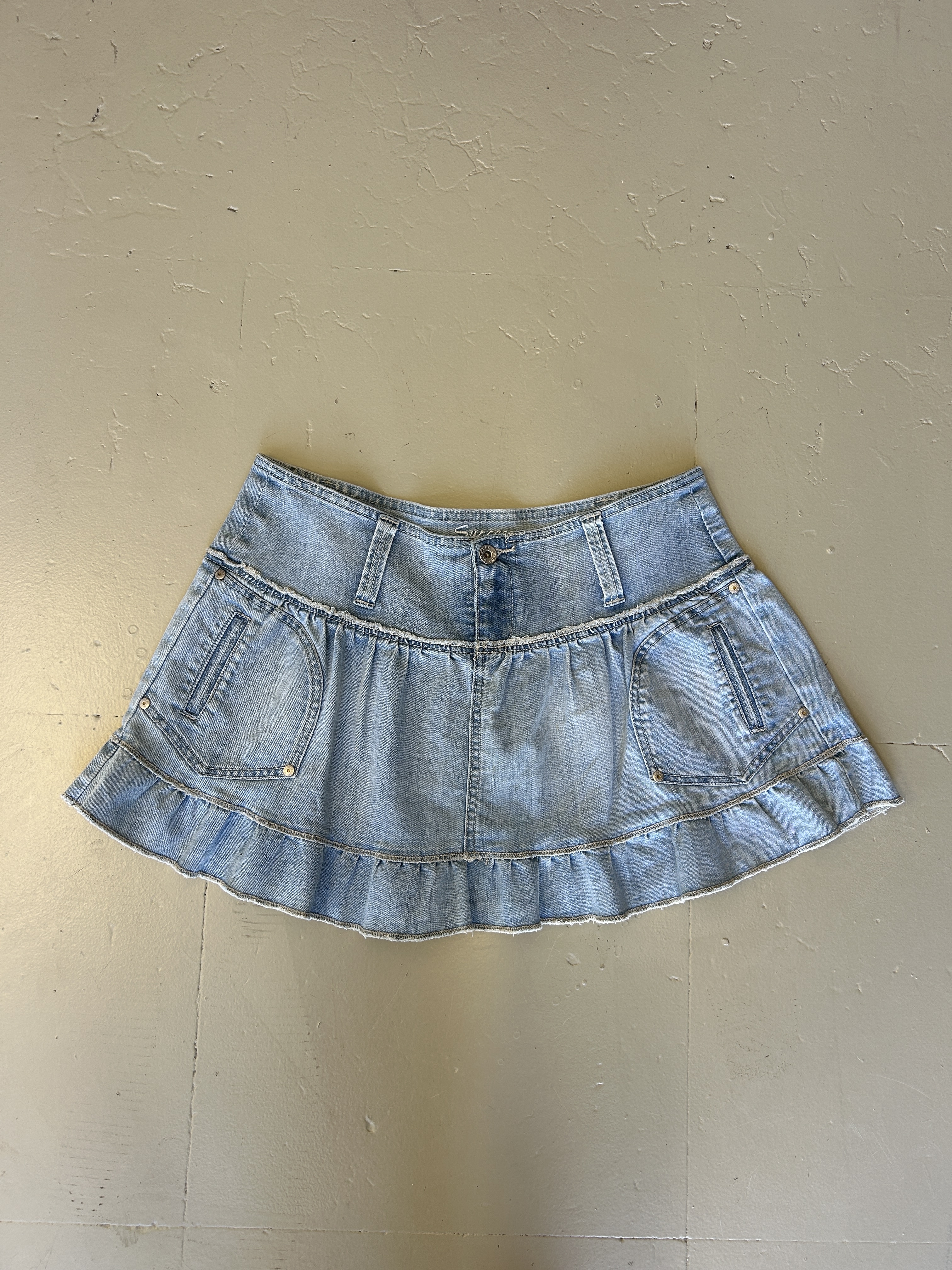 Minigonna in denim y2k 