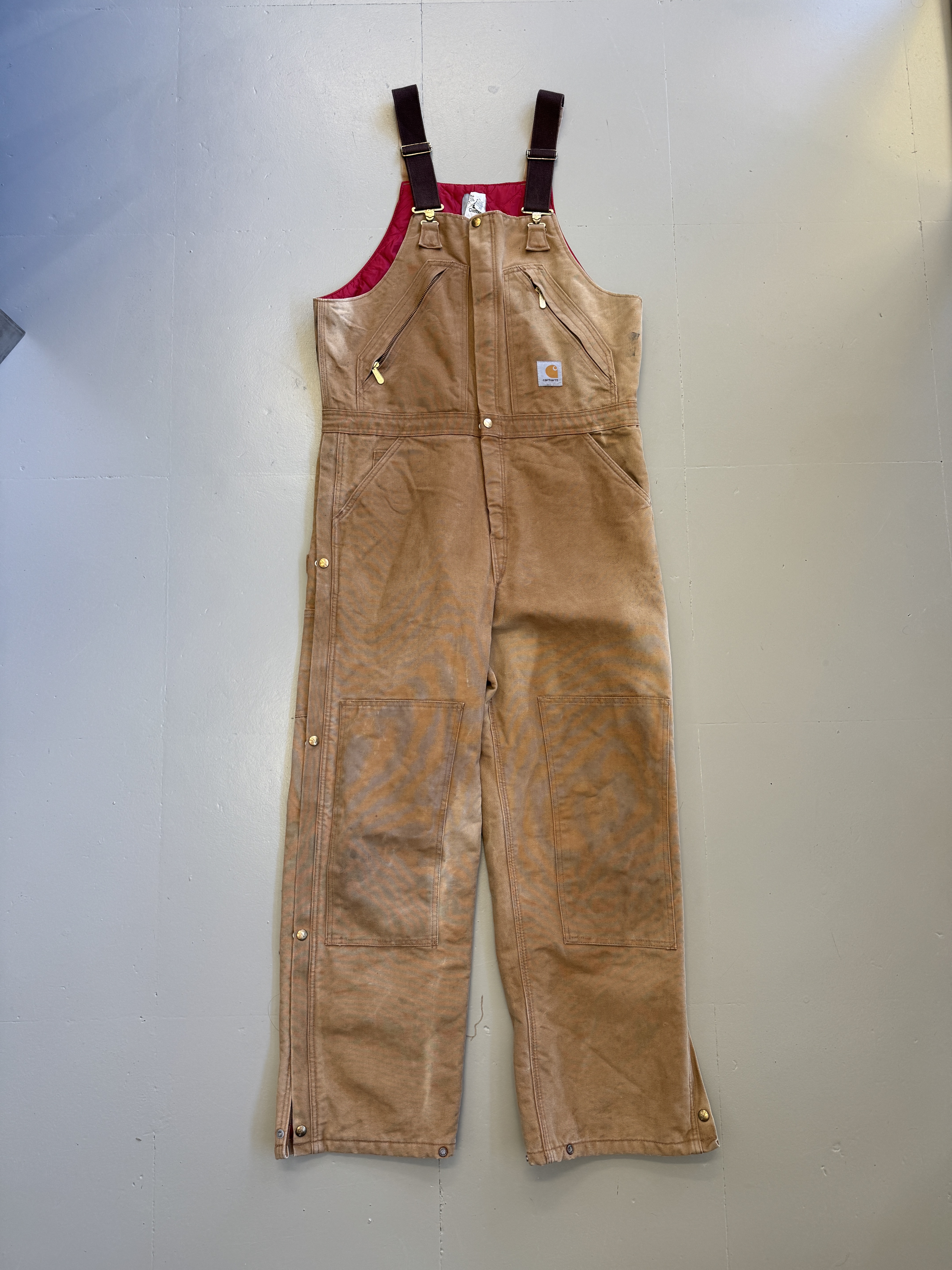 Canvas Work Overalls
