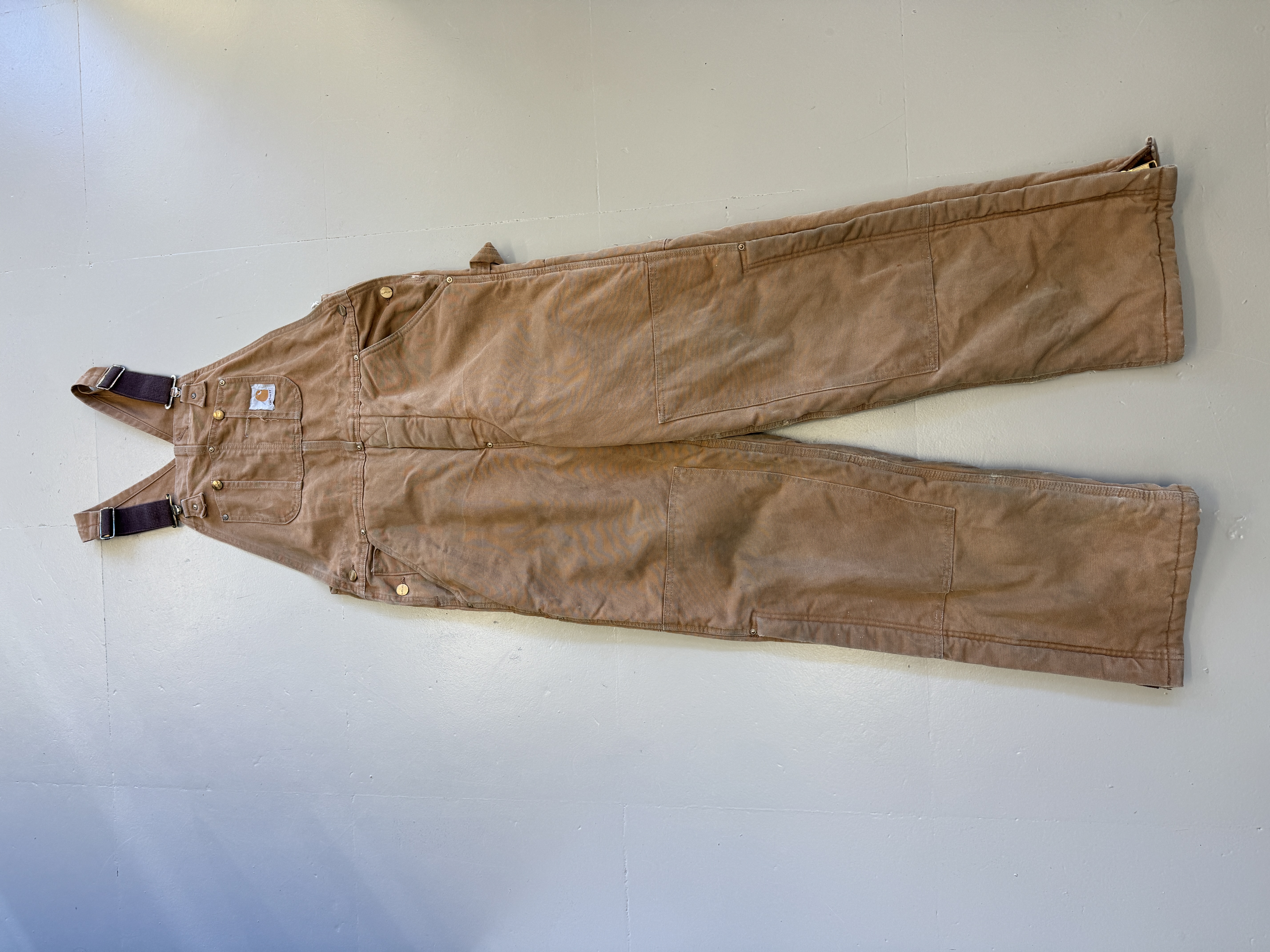 Men's Brown Overalls