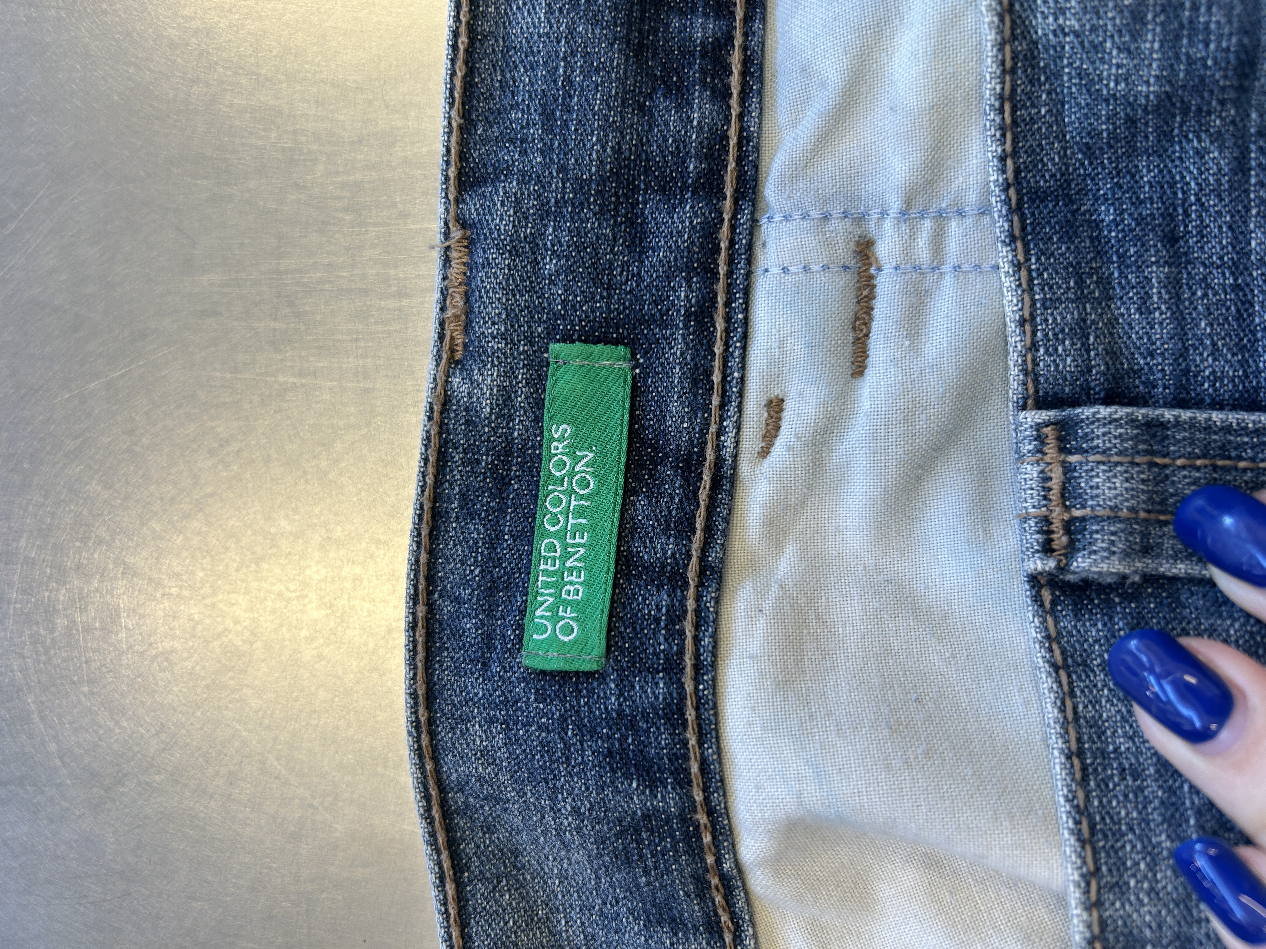 Gonna lunga in jeans Taglia 46
