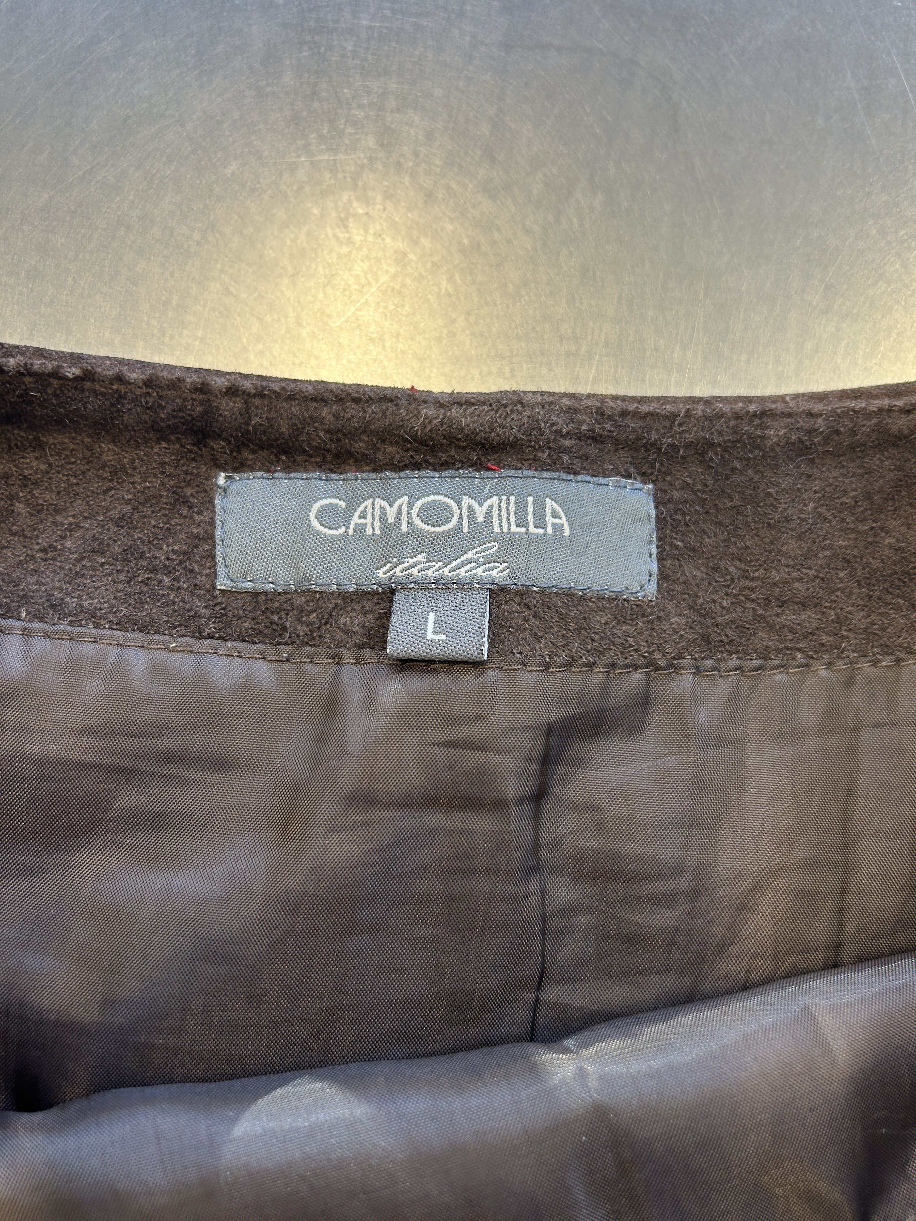 Gonna in suede Taglia L