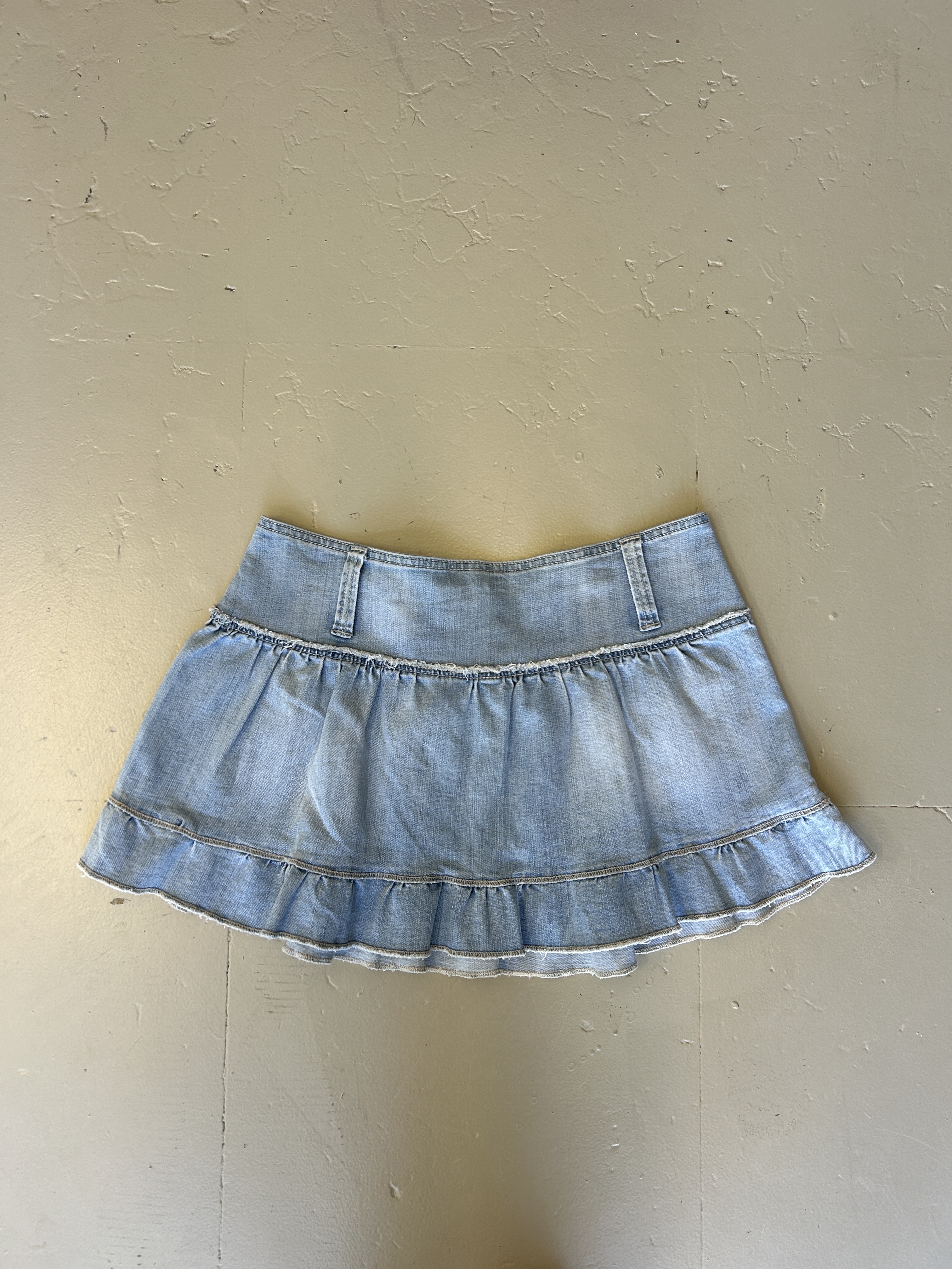 Minigonna in denim y2k 