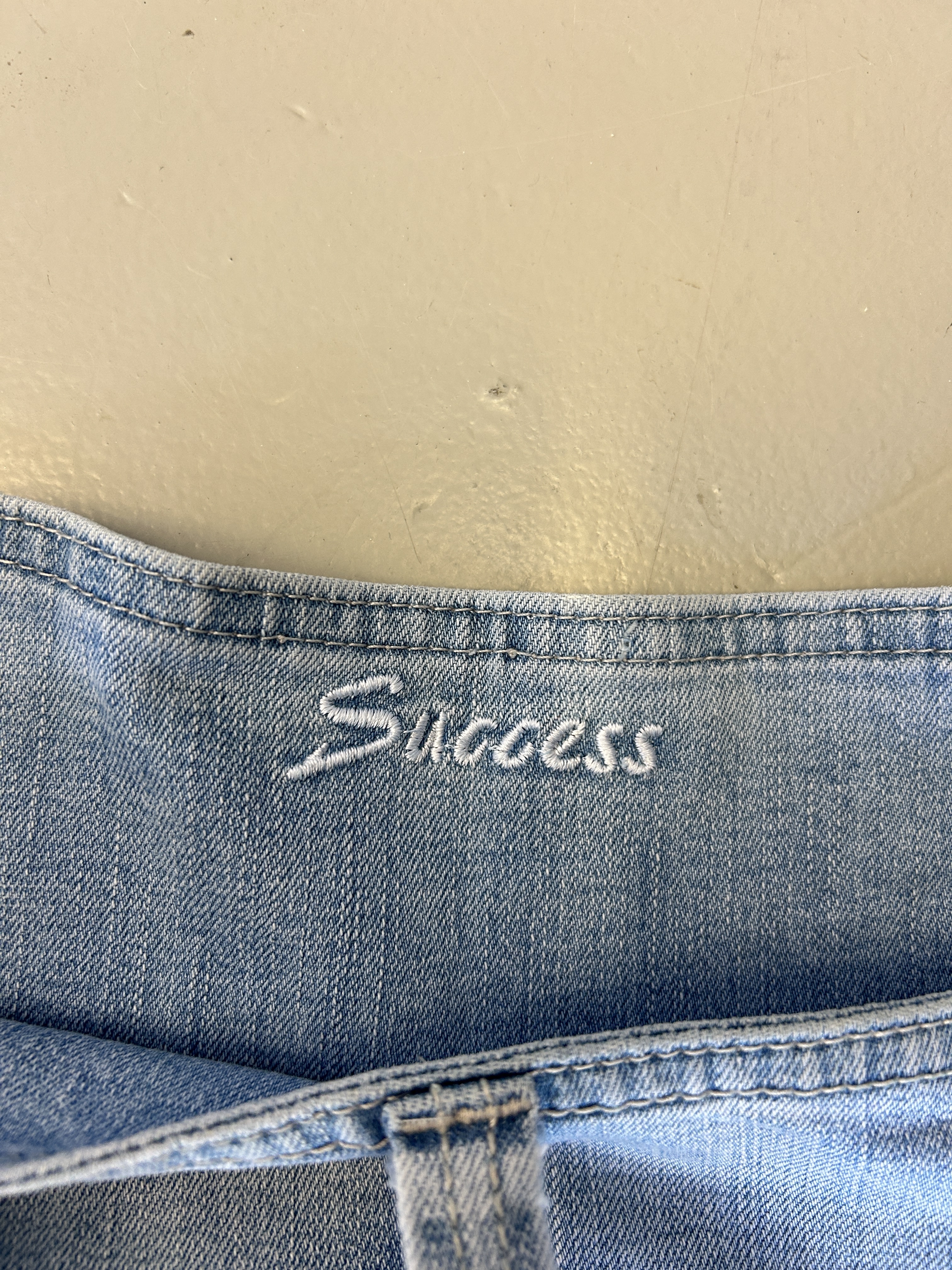 Minigonna in denim y2k 