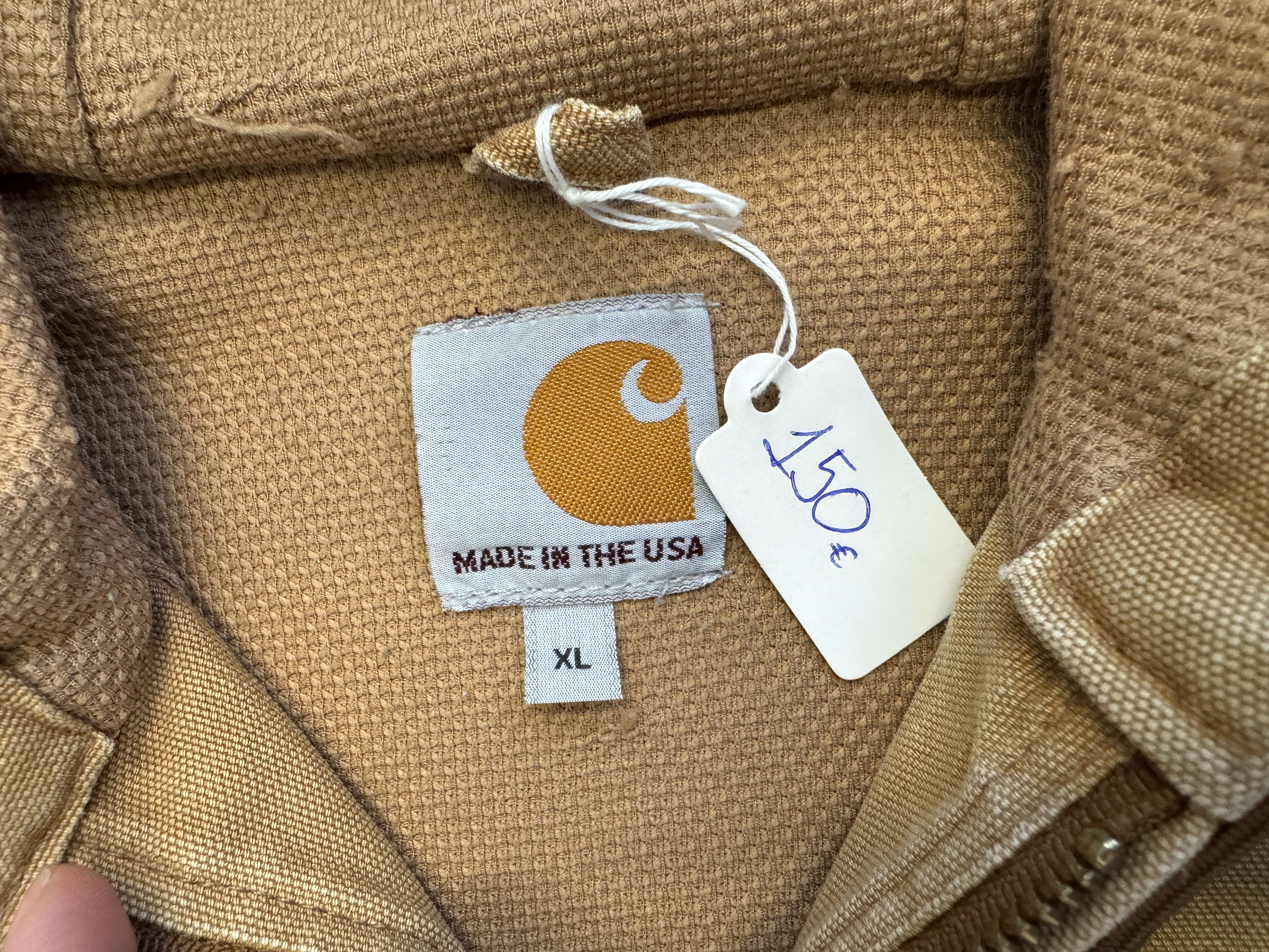 Carhartt Active Brown Hooded Jacket