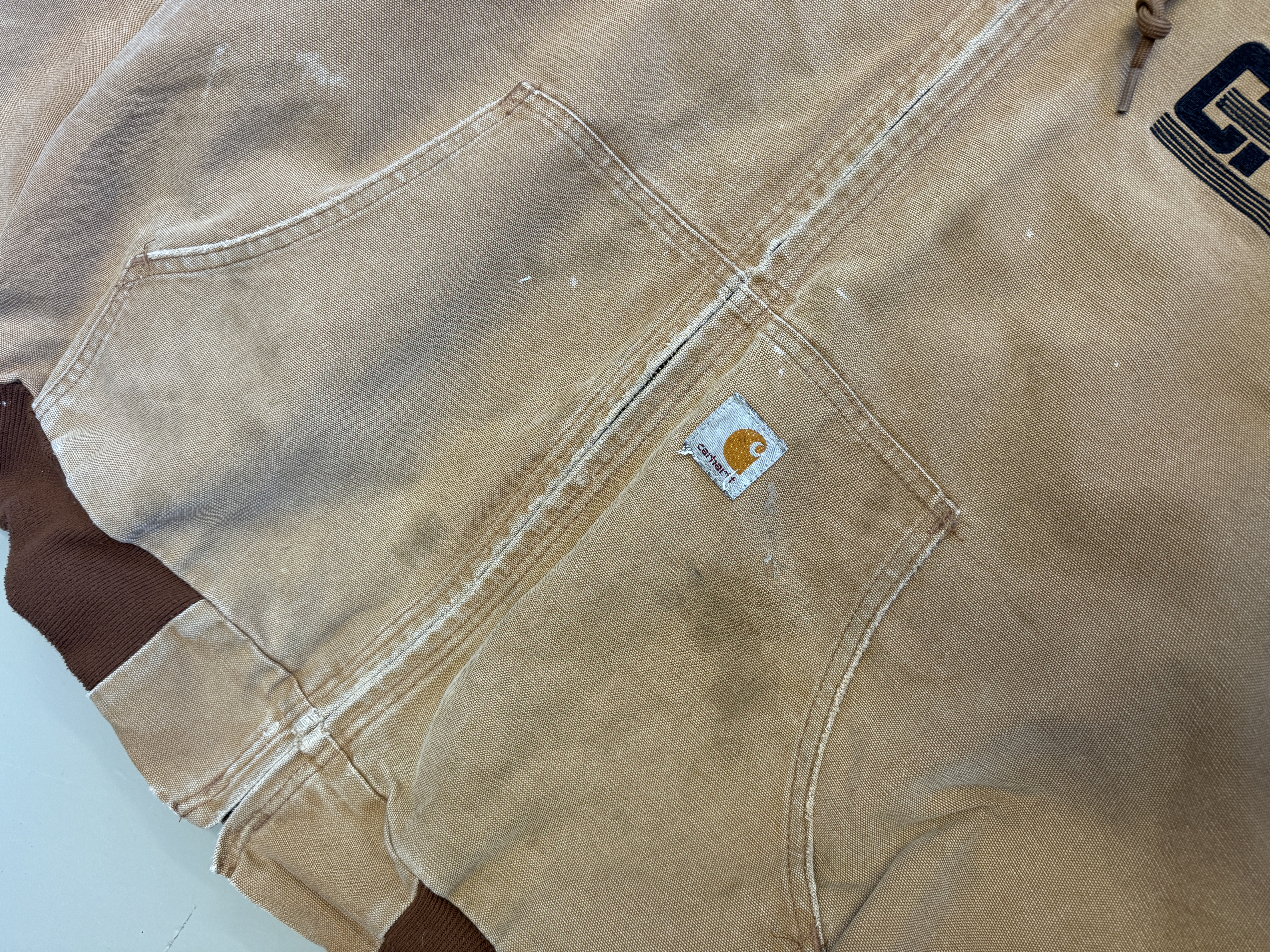 Carhartt Active Brown Hooded Jacket
