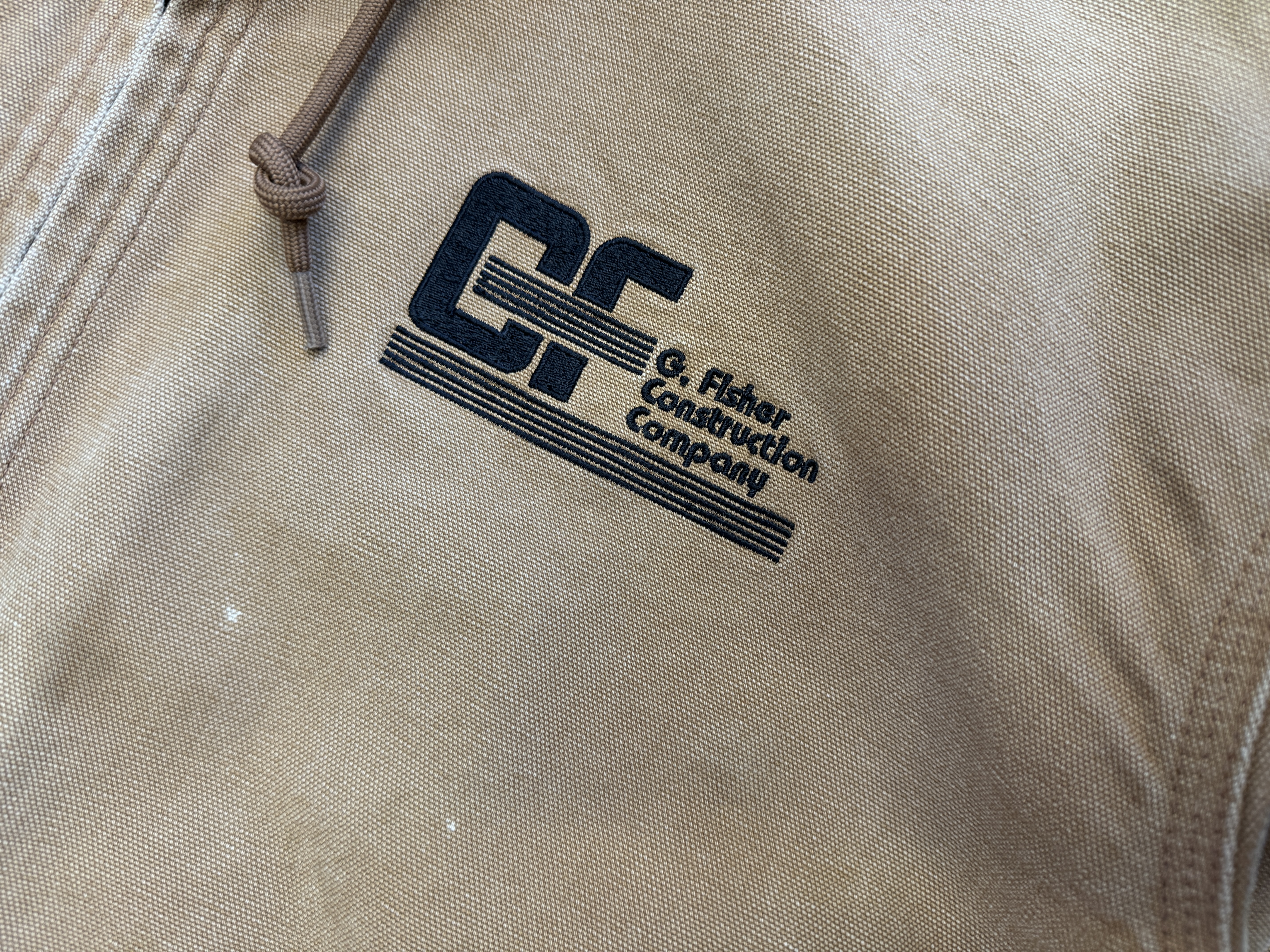 Carhartt Active Brown Hooded Jacket