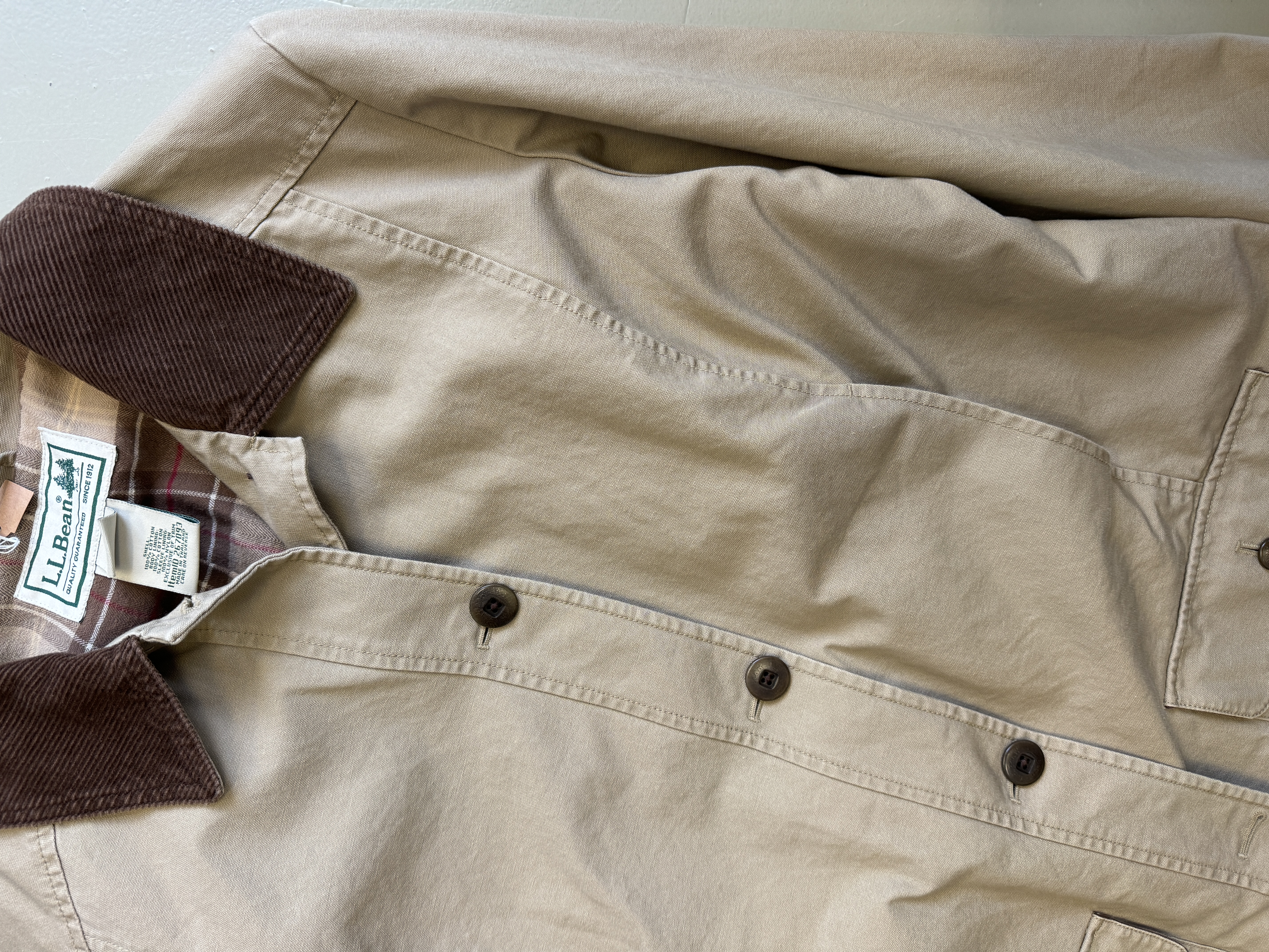 LL bean women's Beige Jacket