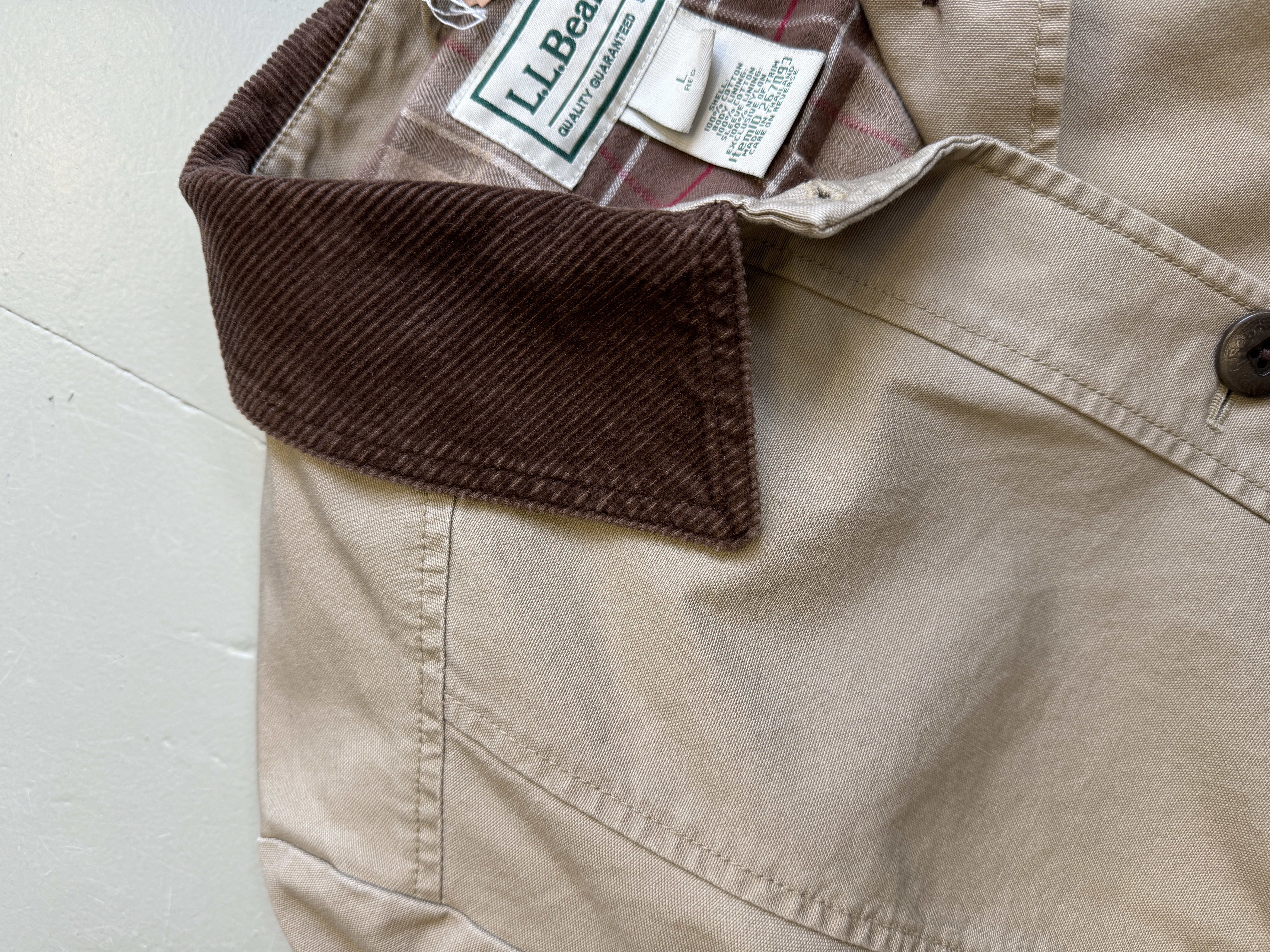 LL bean women's Beige Jacket
