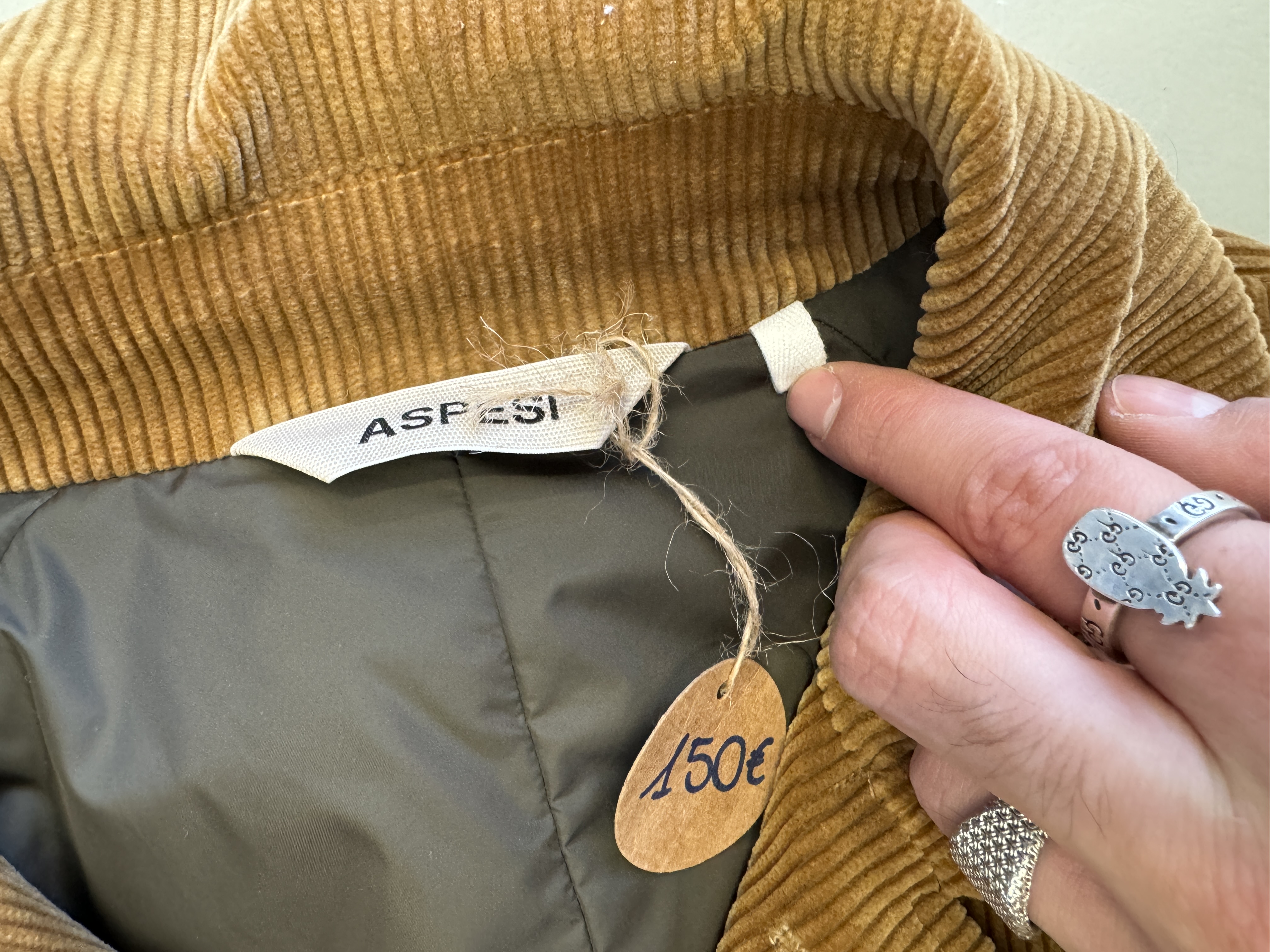 Aspesi Brown Coat
