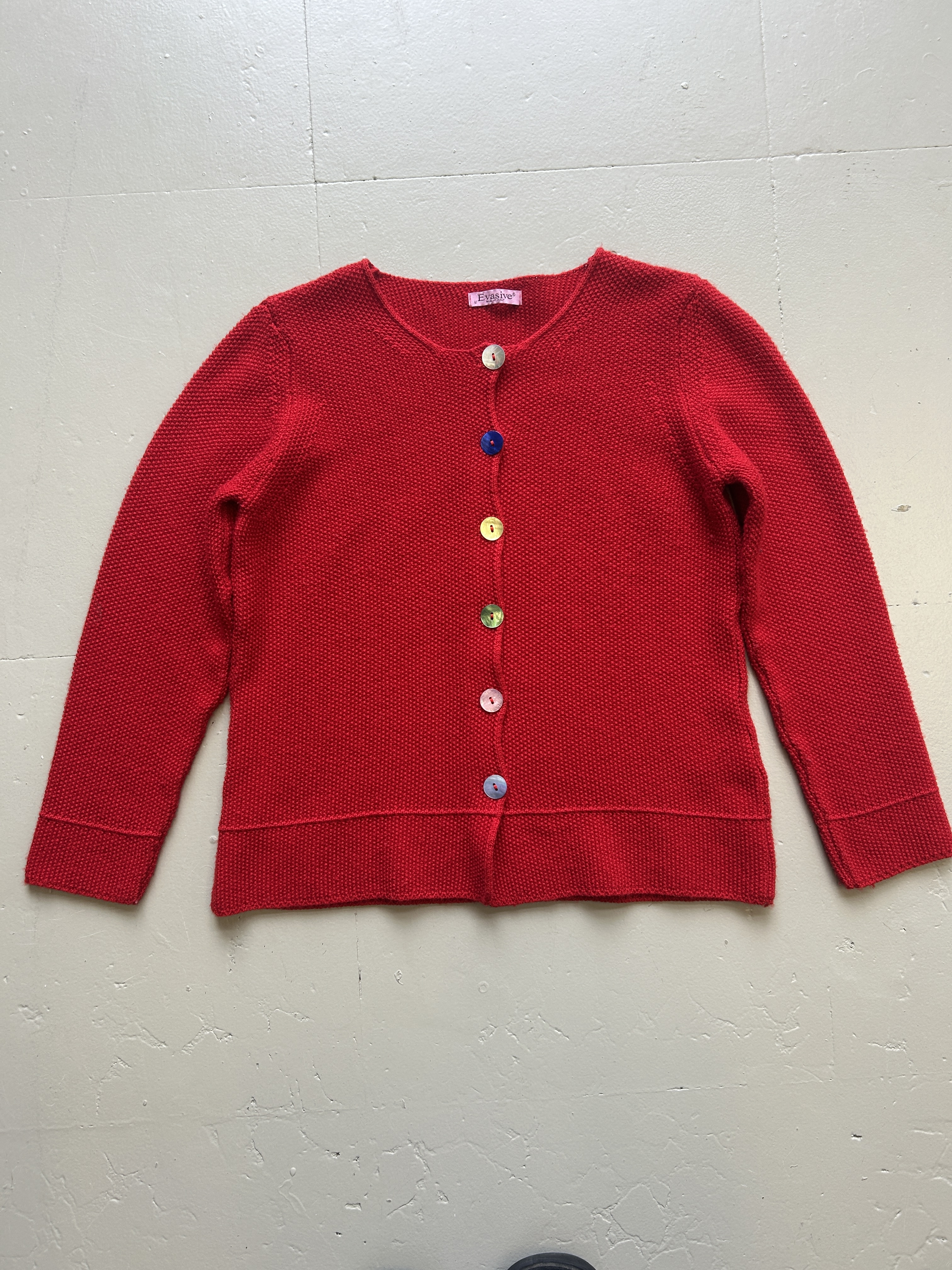 Cardigan rosso