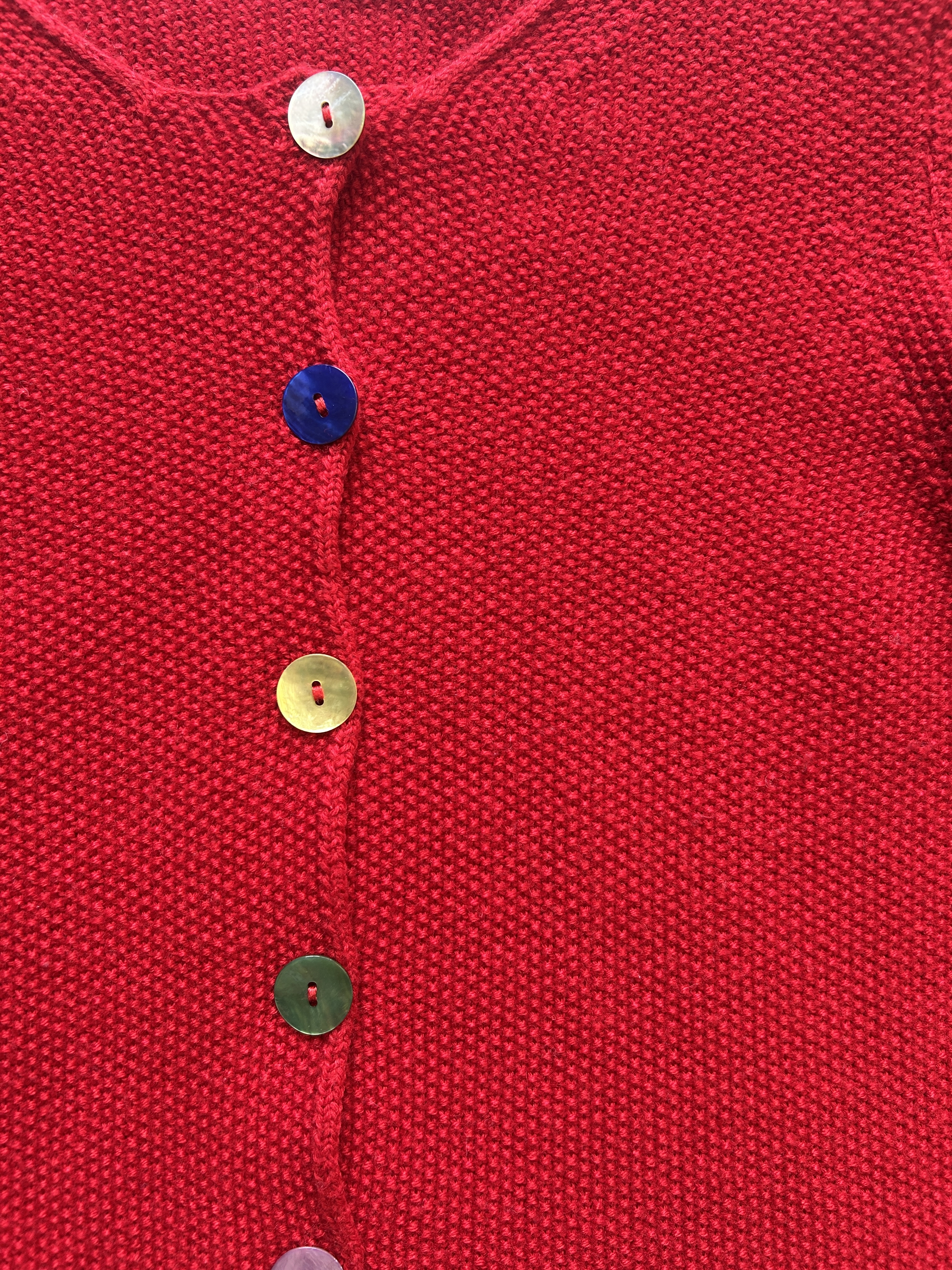 Cardigan rosso