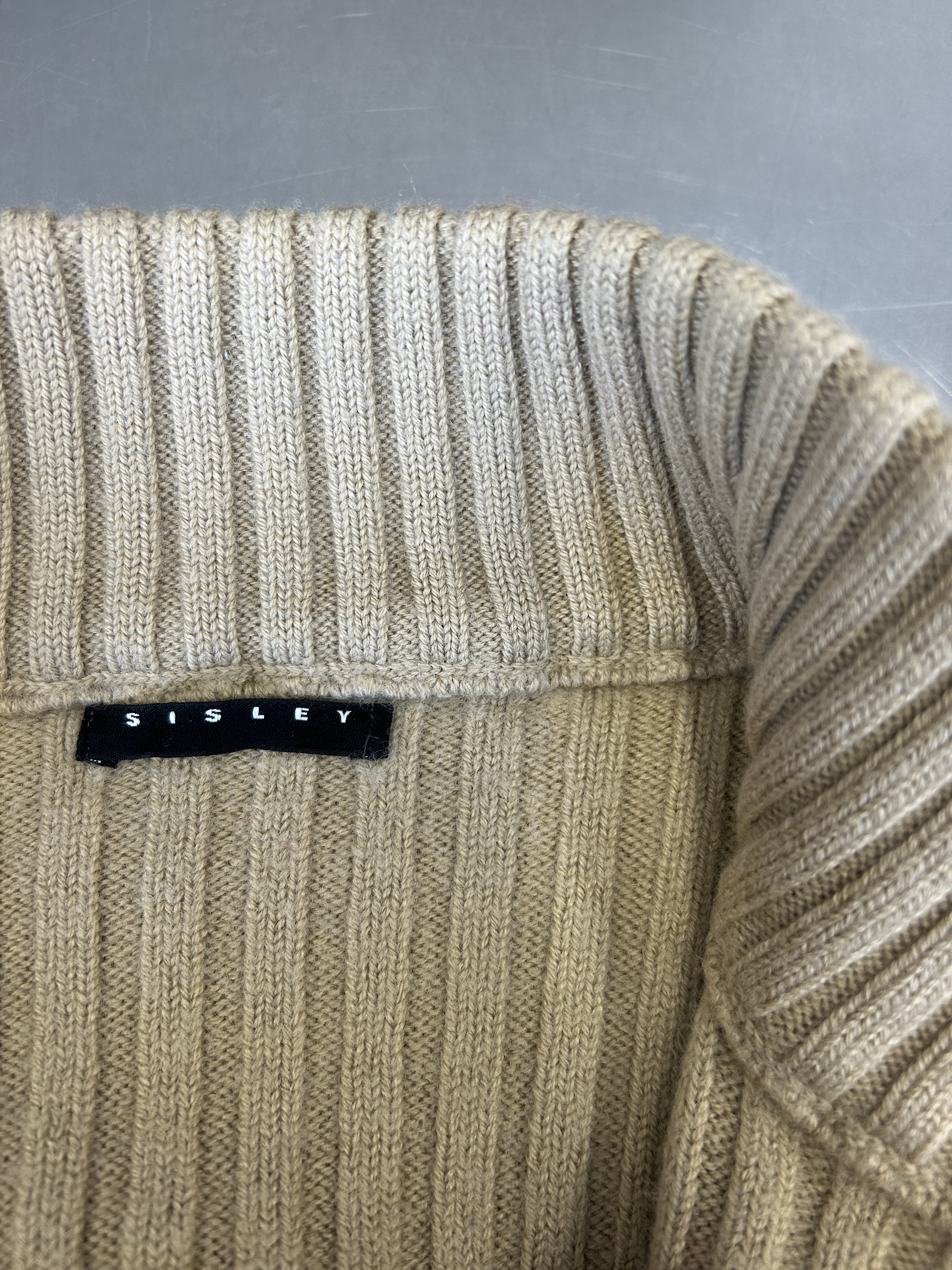 Dolcevita con zip Sisley anni 90