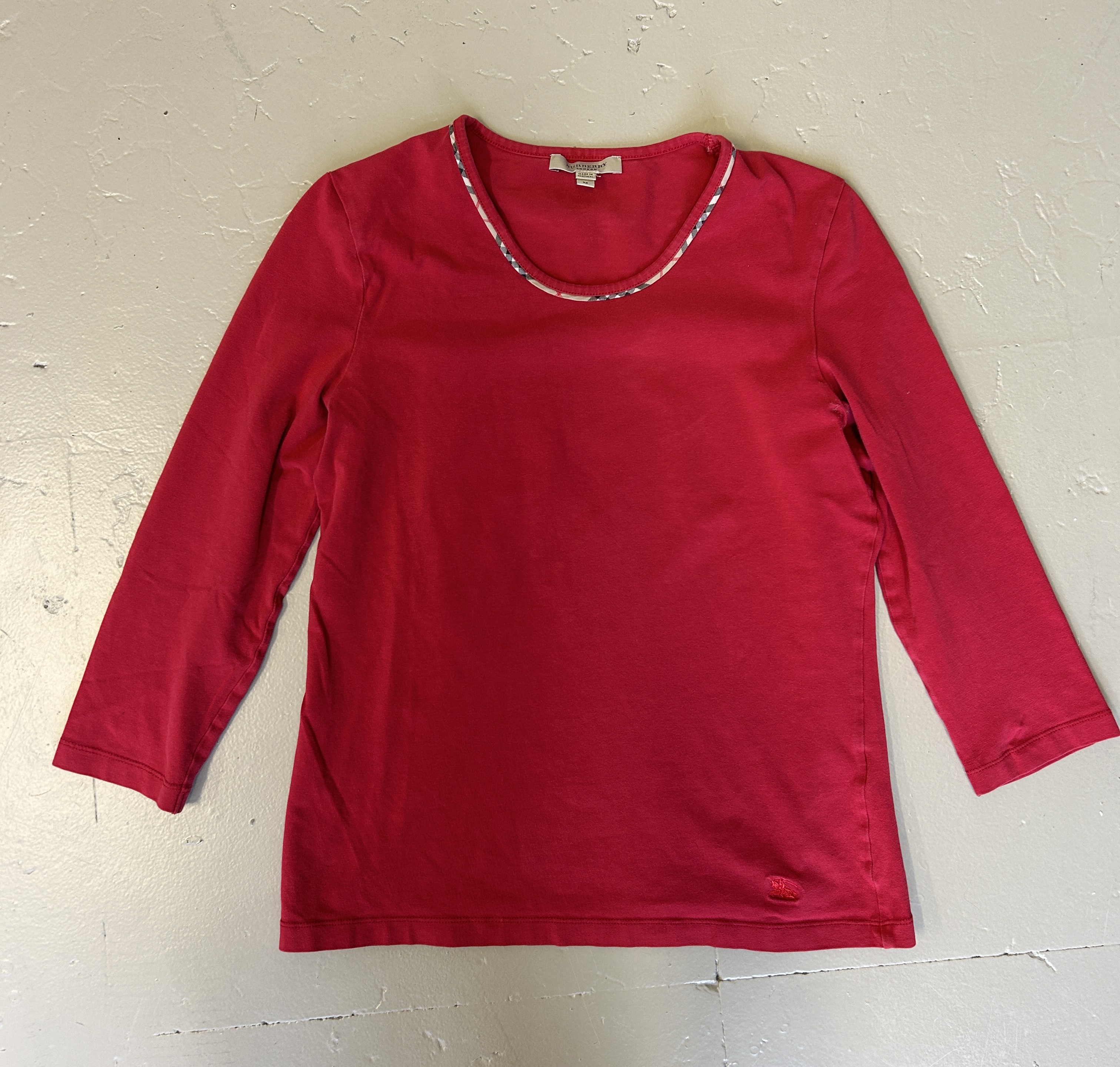Red Long-Sleeve Shirt