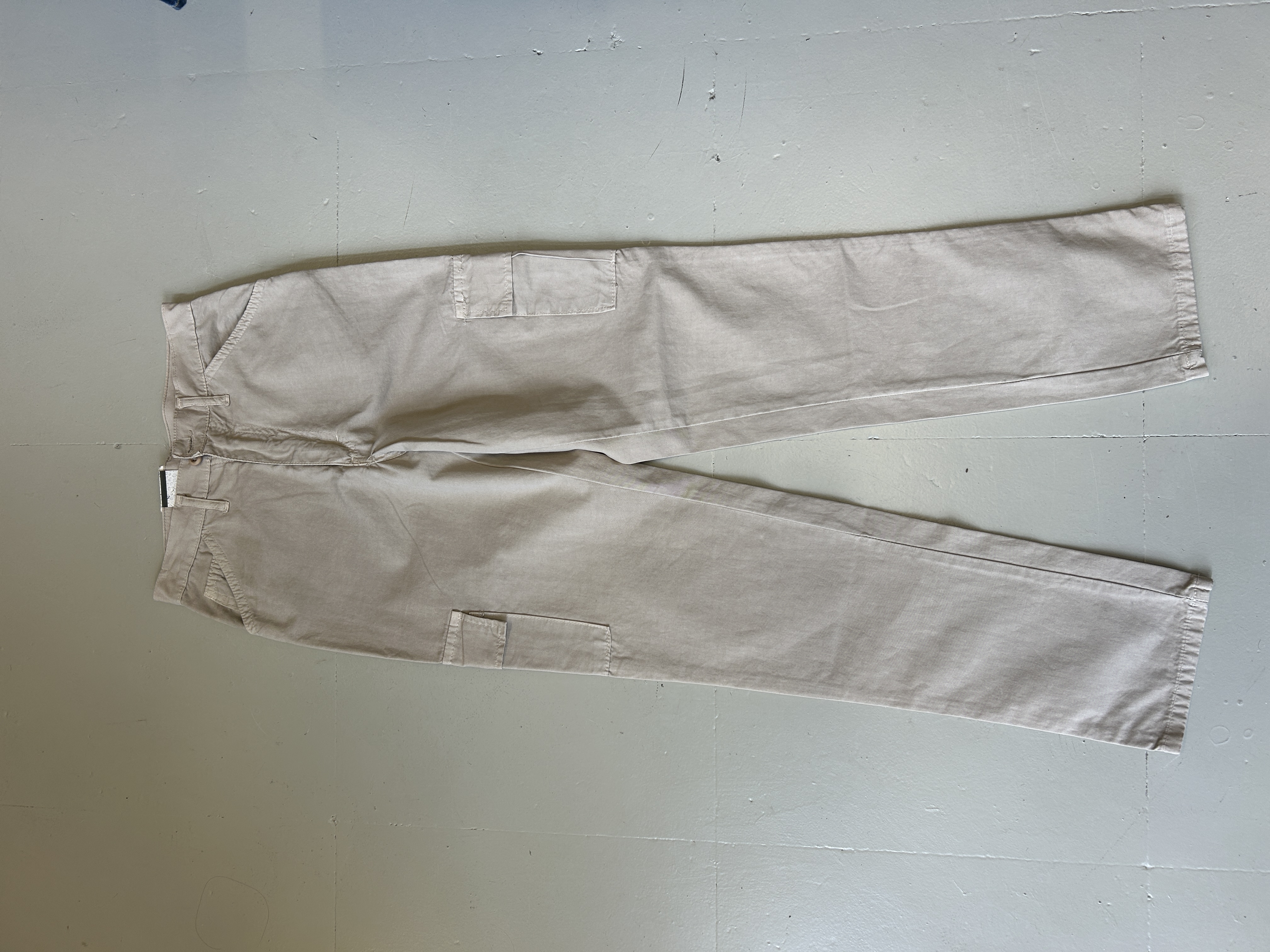 Beige Cargo Pants Taglia XS