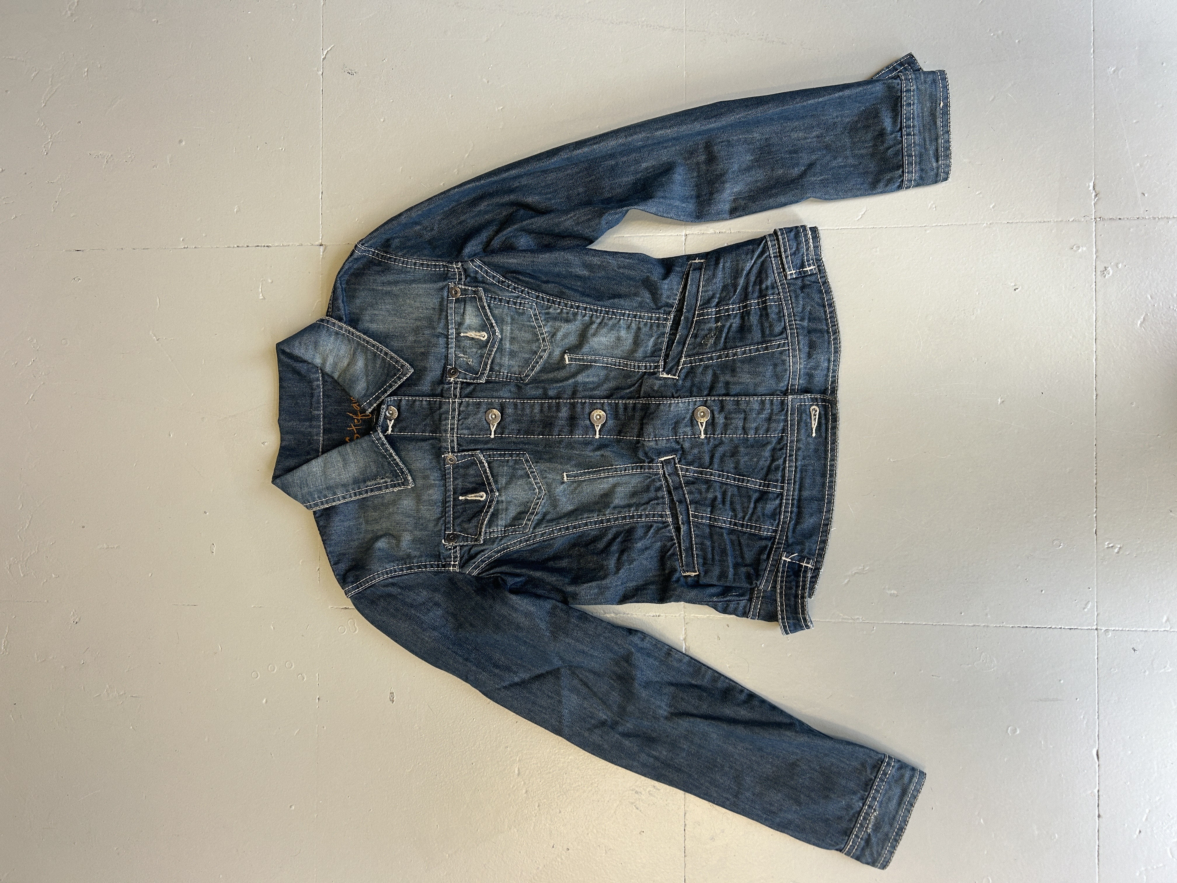 Denim Jacket Stefanel y2k Tg 40