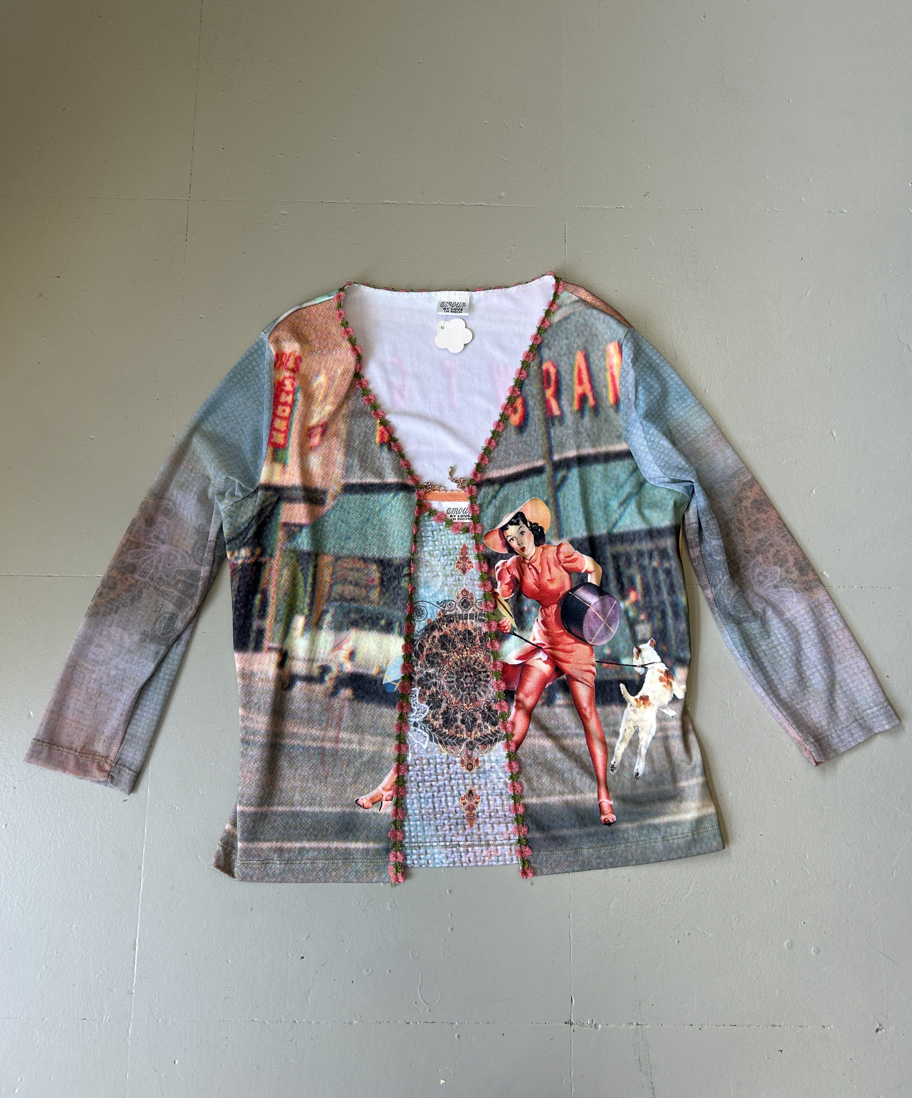 Vintage Artistic Cardigan