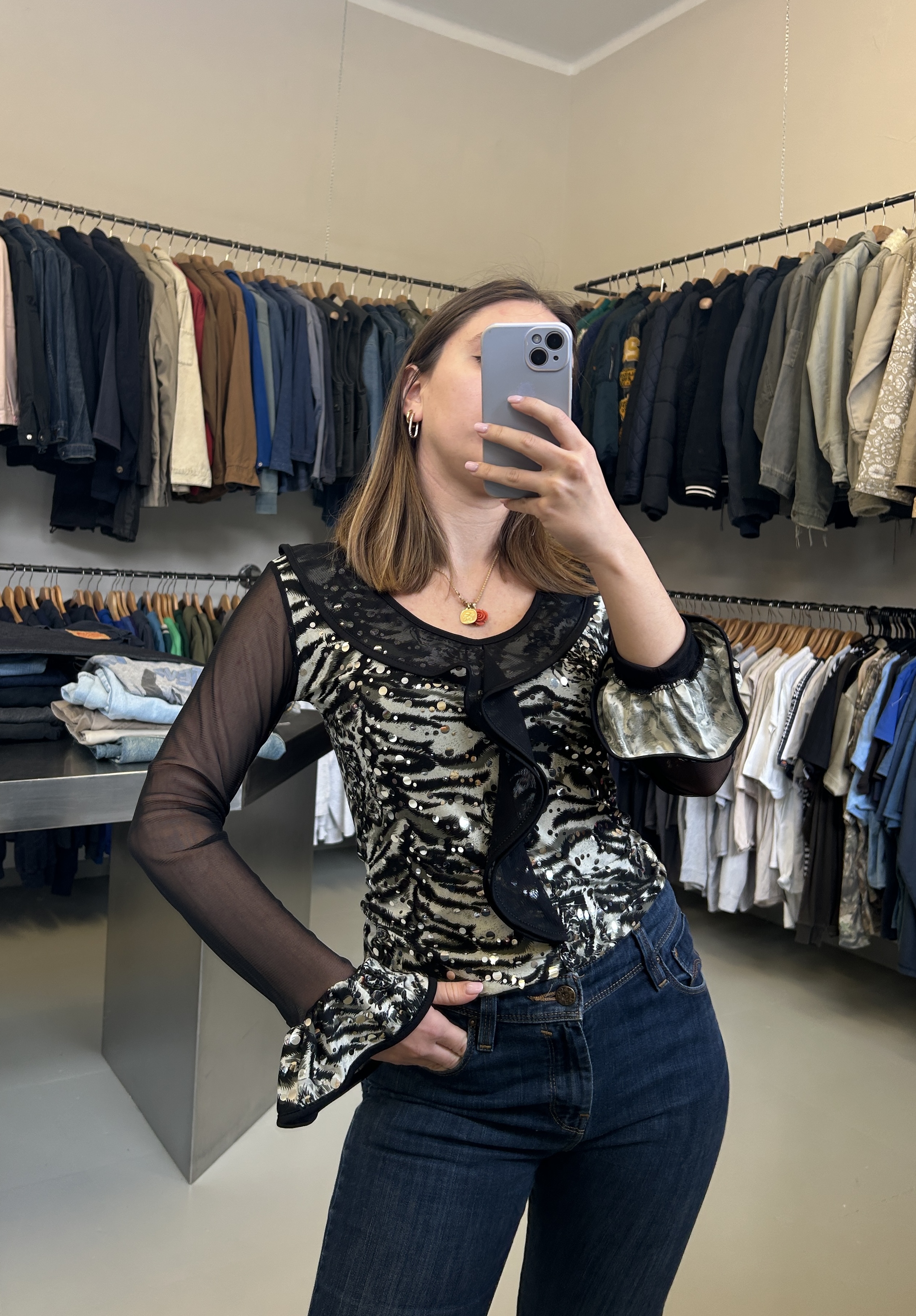 Blusa Stylish Animal Print Tg S